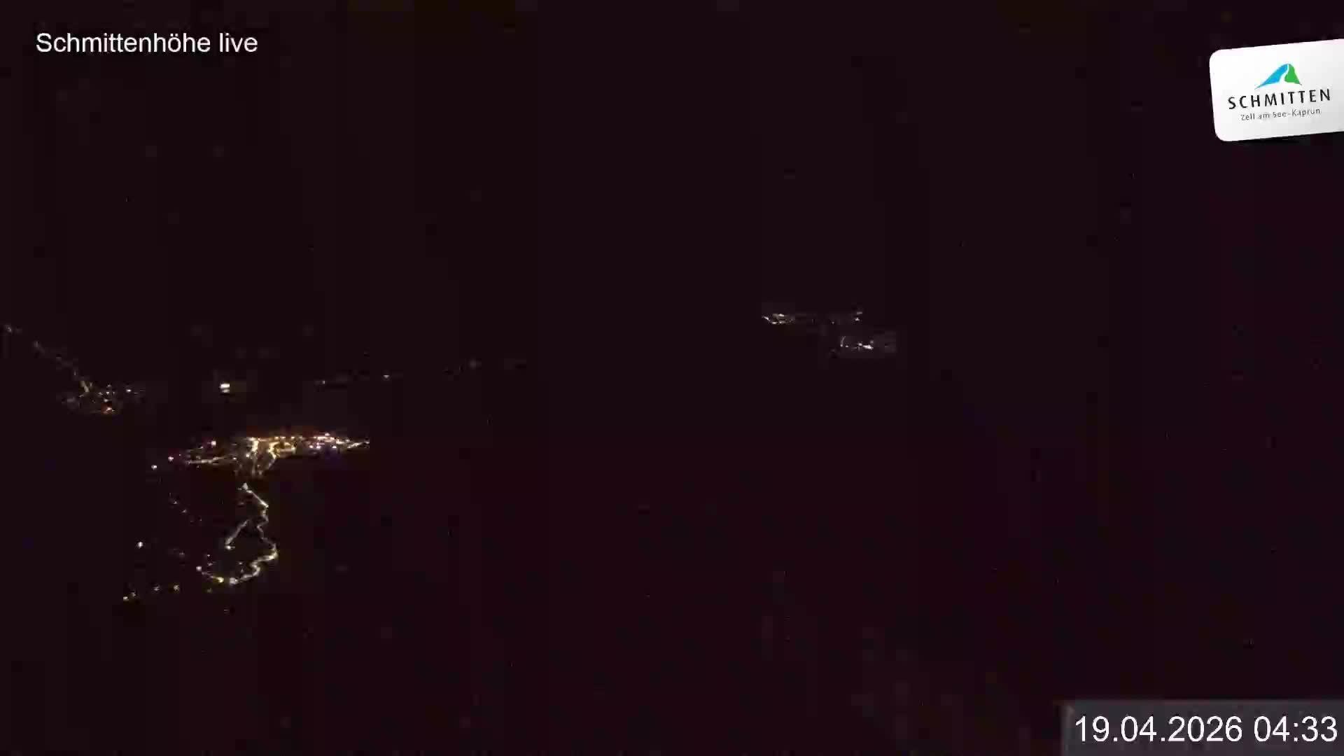 Archiv Foto Webcam Blick vom Gipfel der Schmittenhöhe