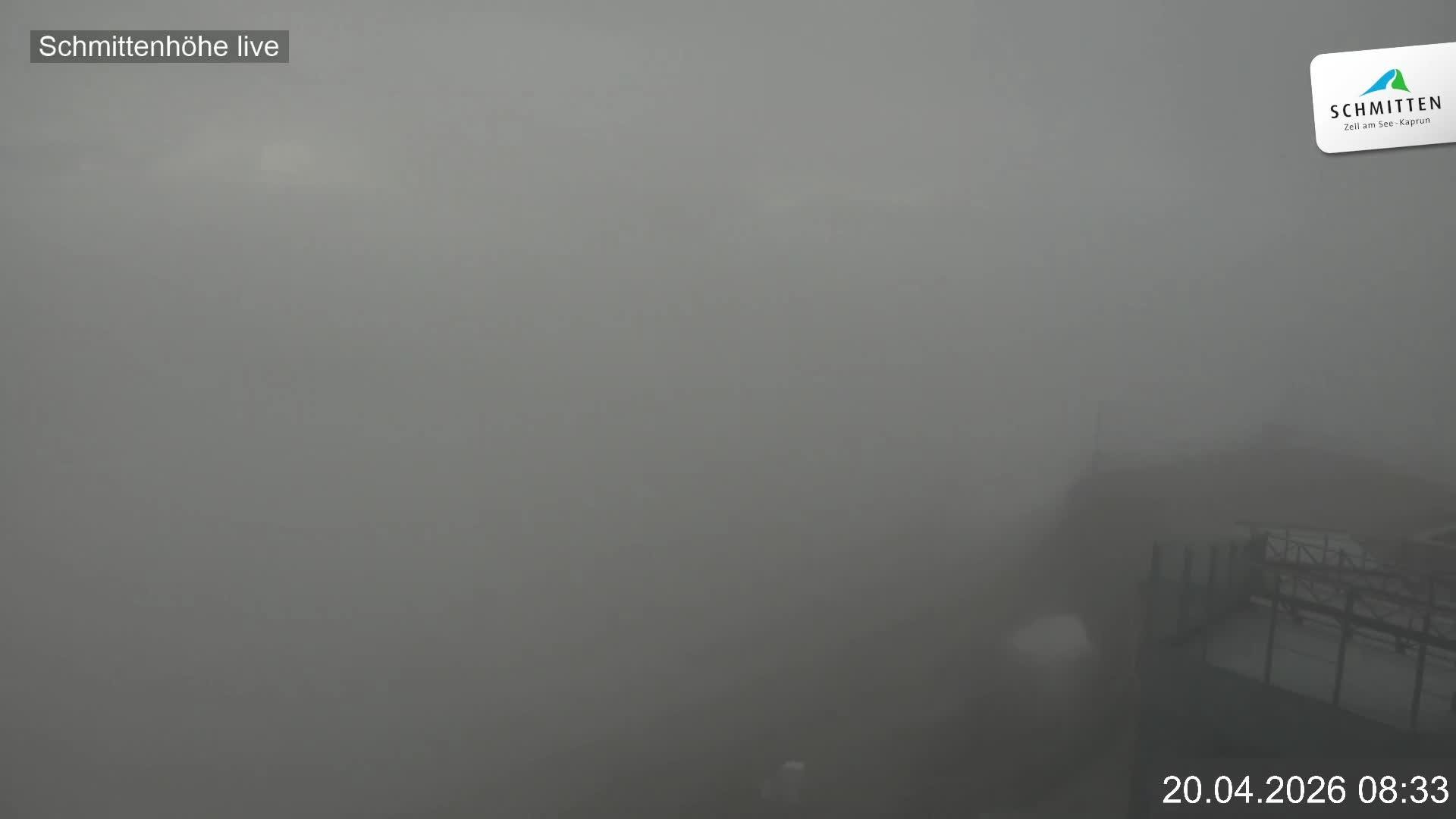 Archiv Foto Webcam Blick vom Gipfel der Schmittenhöhe