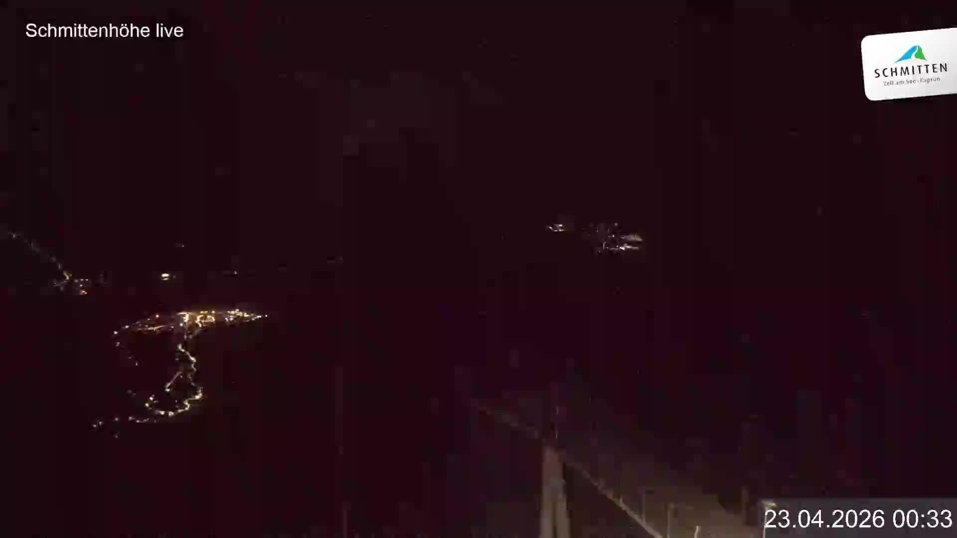 Archiv Foto Webcam Blick vom Gipfel der Schmittenhöhe