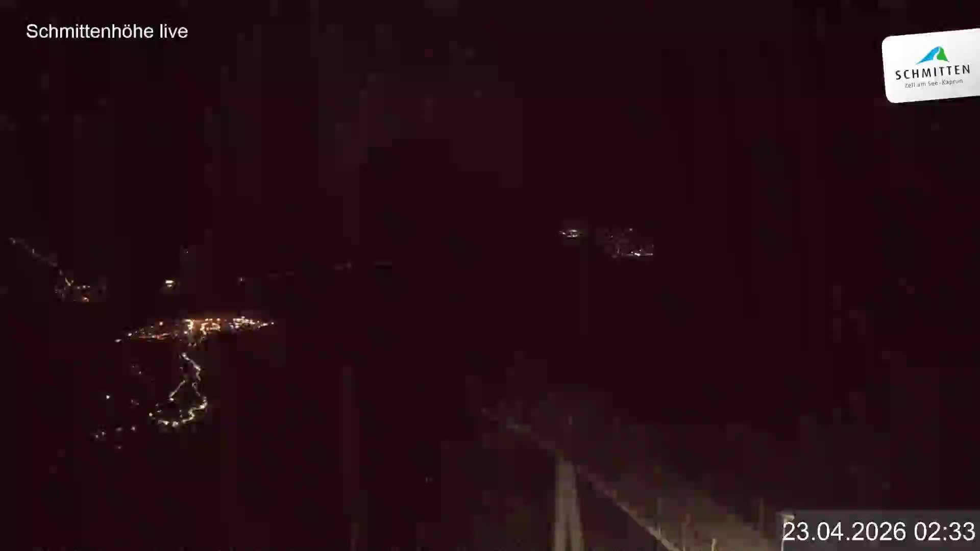 Archiv Foto Webcam Blick vom Gipfel der Schmittenhöhe