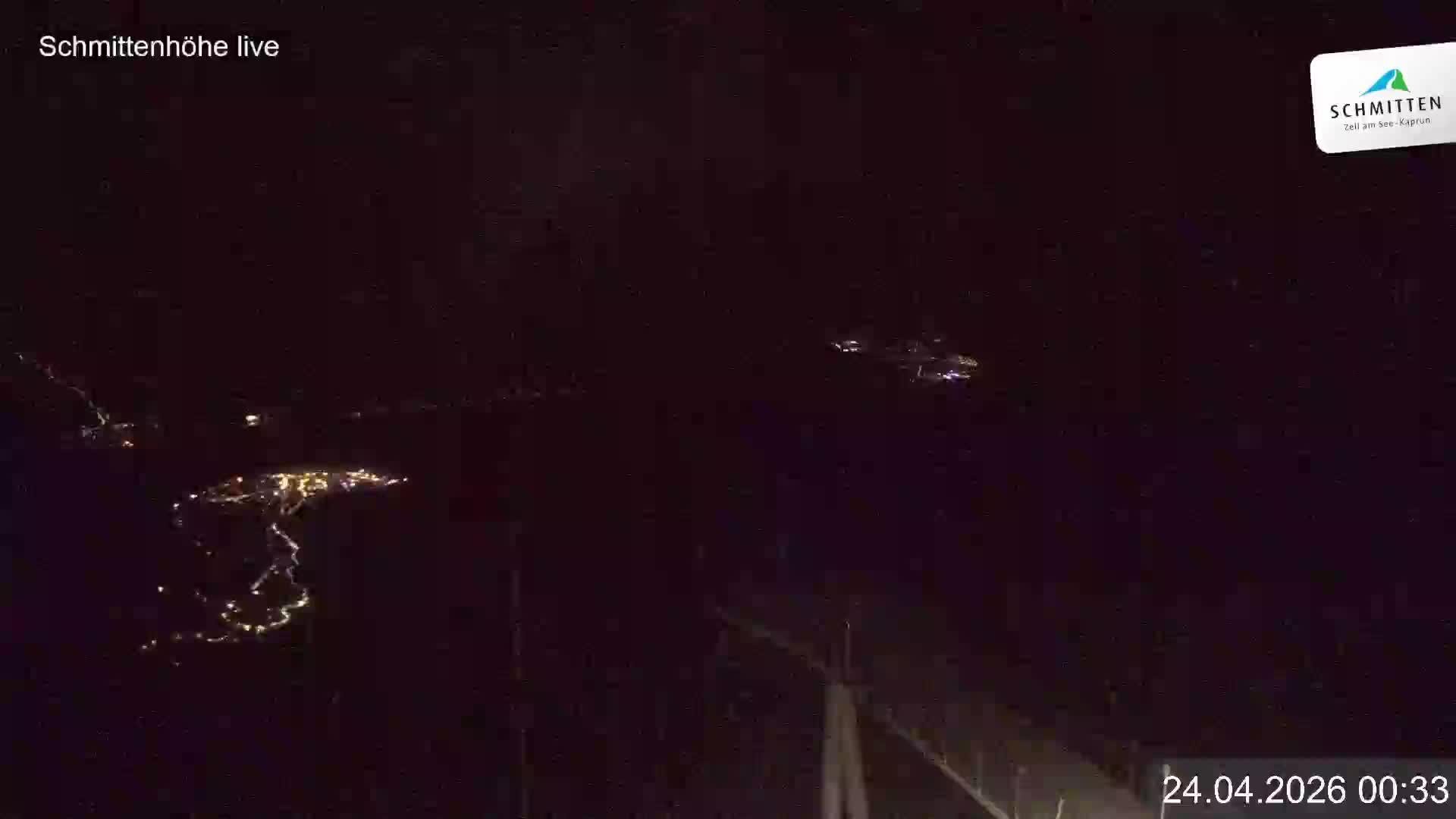 Archiv Foto Webcam Blick vom Gipfel der Schmittenhöhe