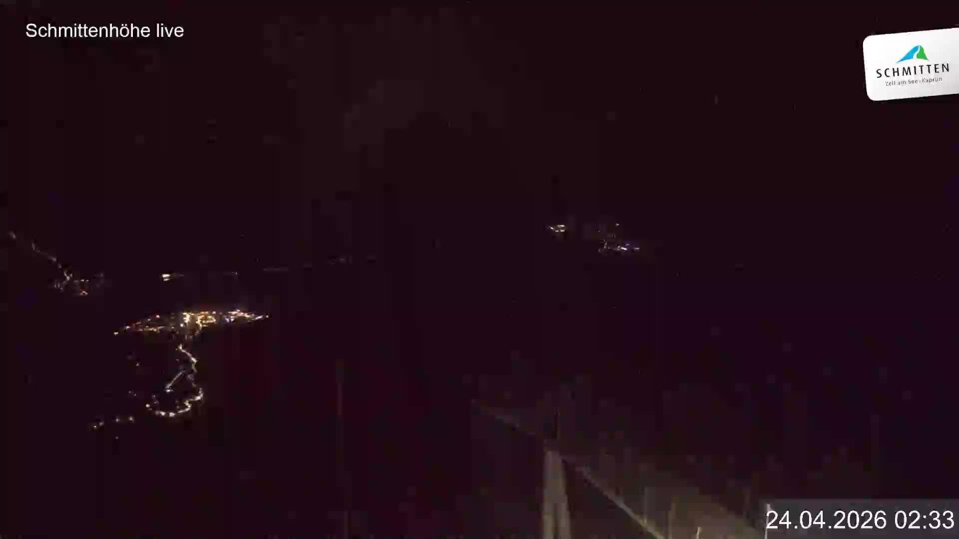 Archiv Foto Webcam Blick vom Gipfel der Schmittenhöhe