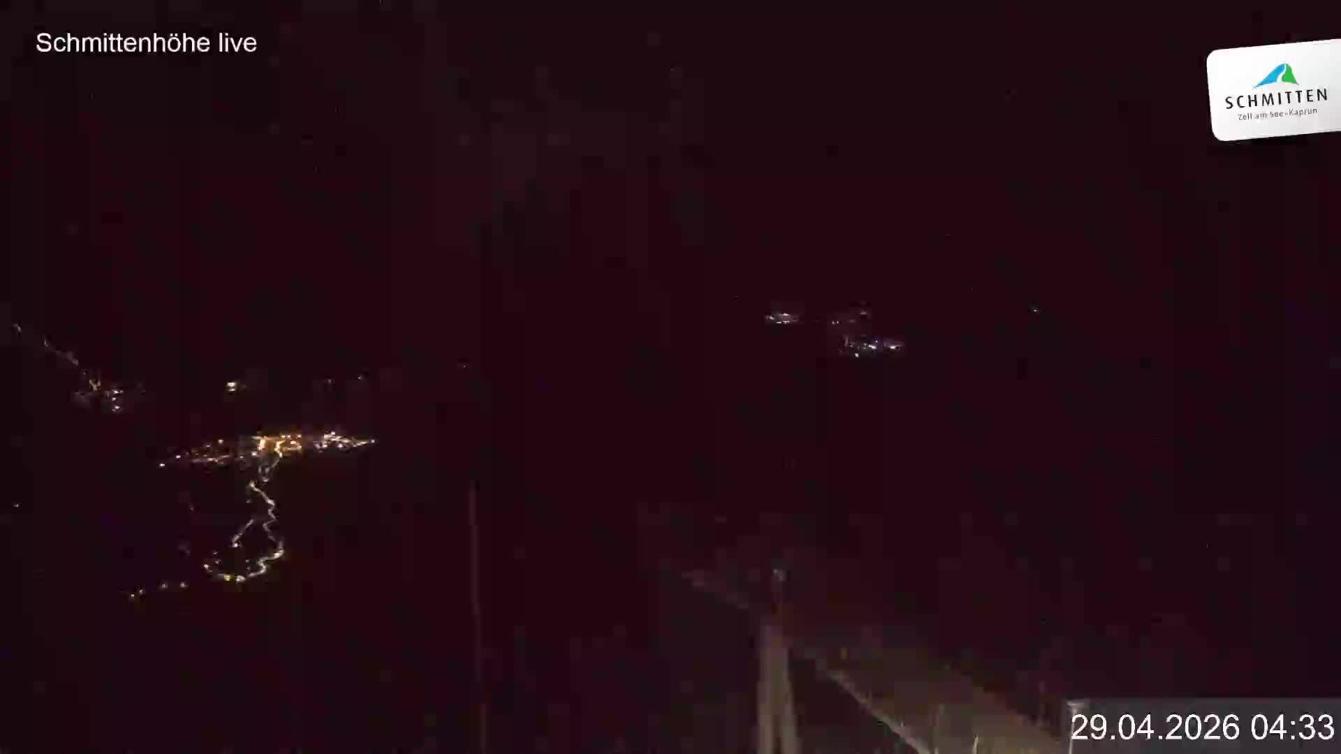 Archived image Webcam View Schmittenhöhe