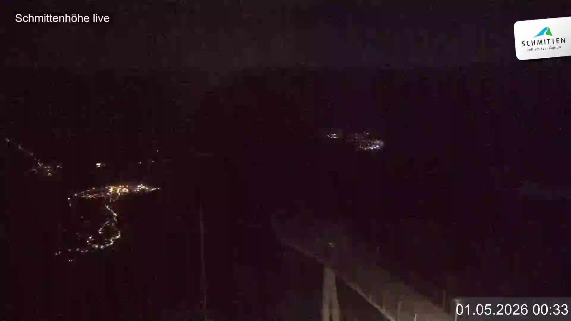 Archiv Foto Webcam Blick vom Gipfel der Schmittenhöhe