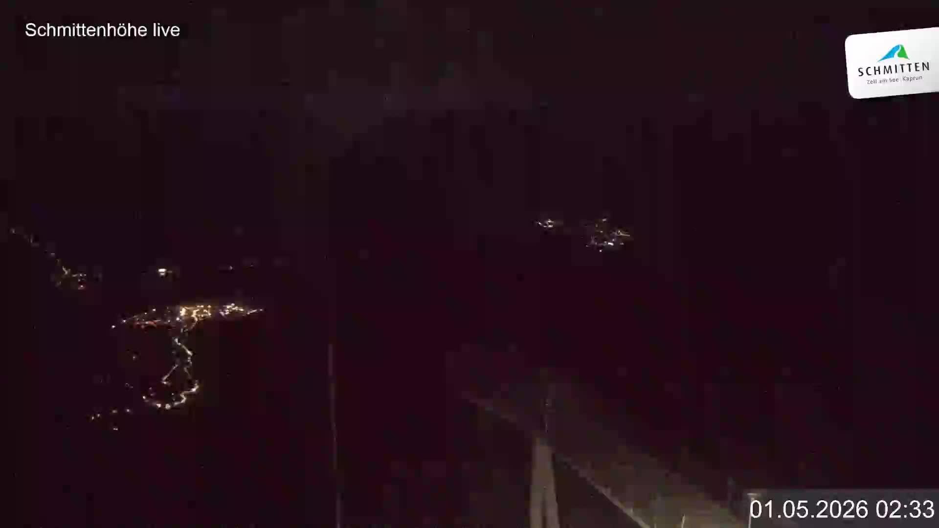 Archiv Foto Webcam Blick vom Gipfel der Schmittenhöhe
