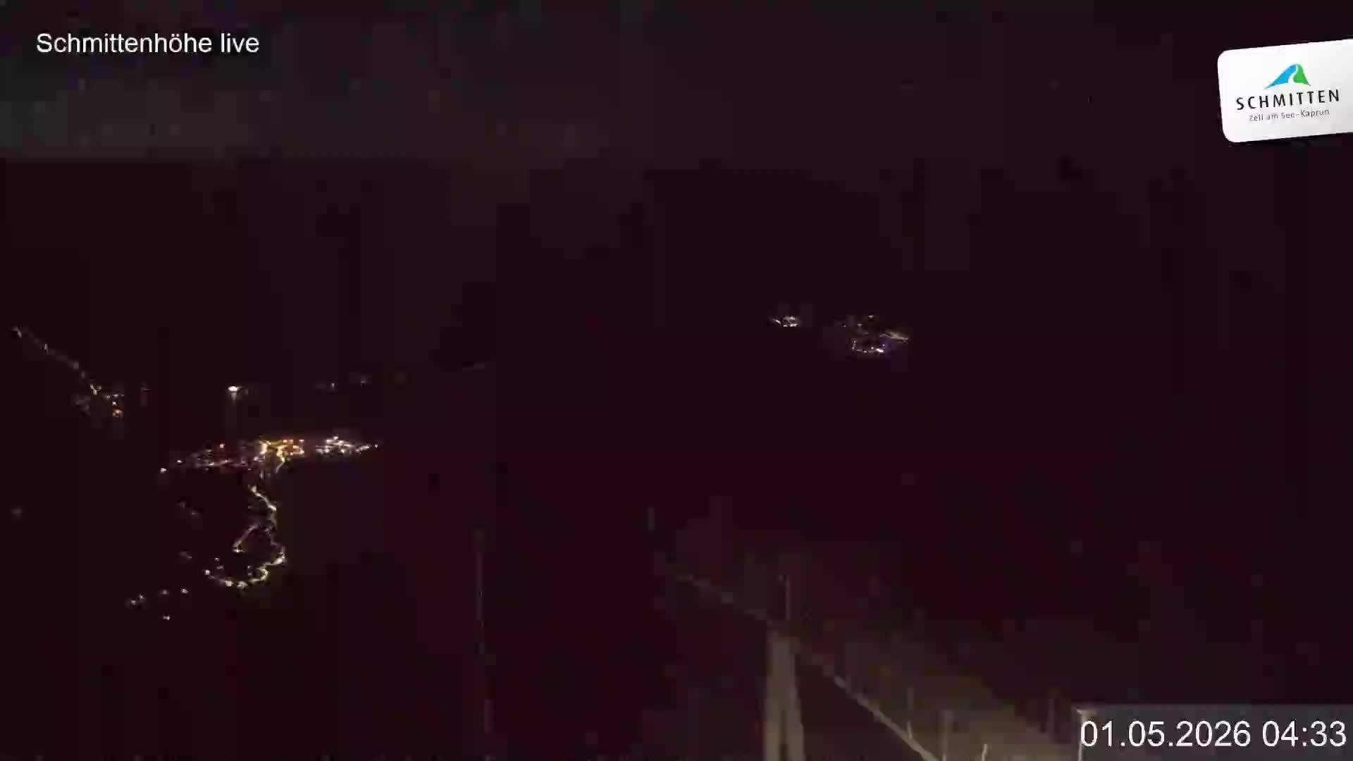 Archiv Foto Webcam Blick vom Gipfel der Schmittenhöhe