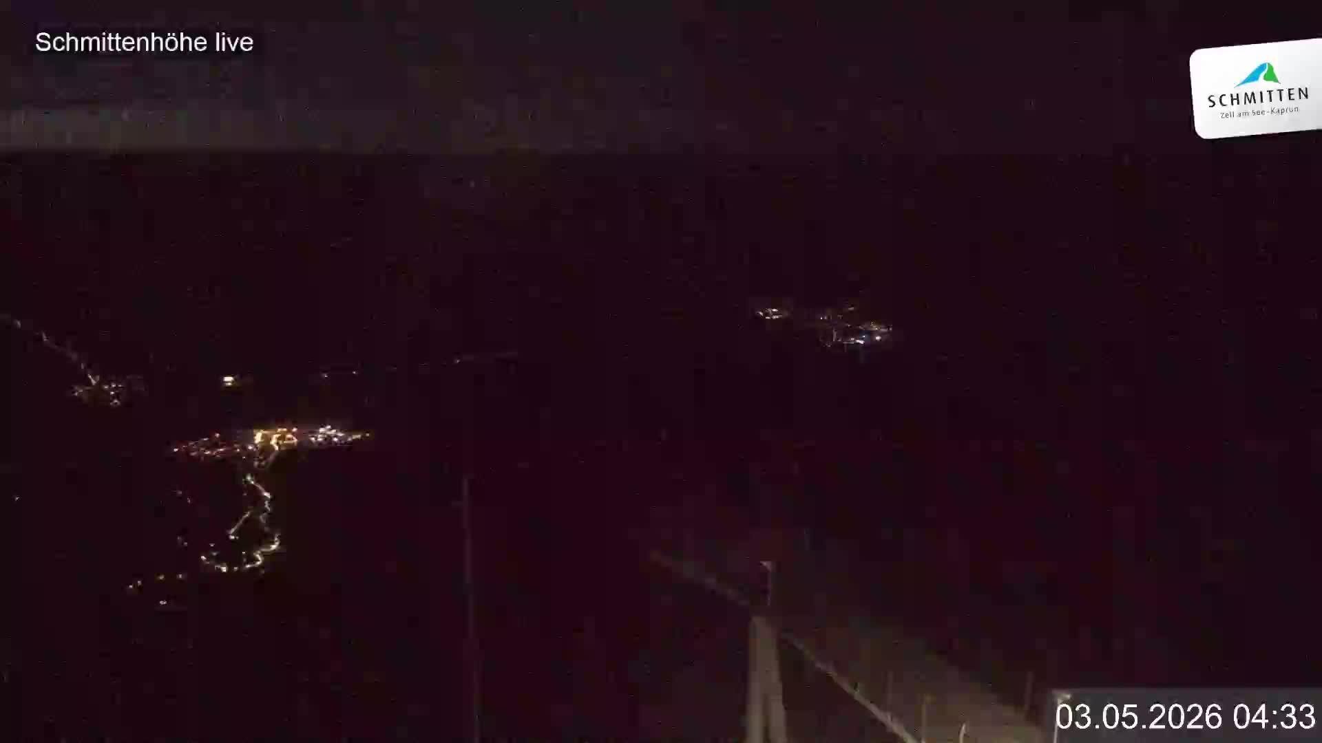 Archiv Foto Webcam Blick vom Gipfel der Schmittenhöhe