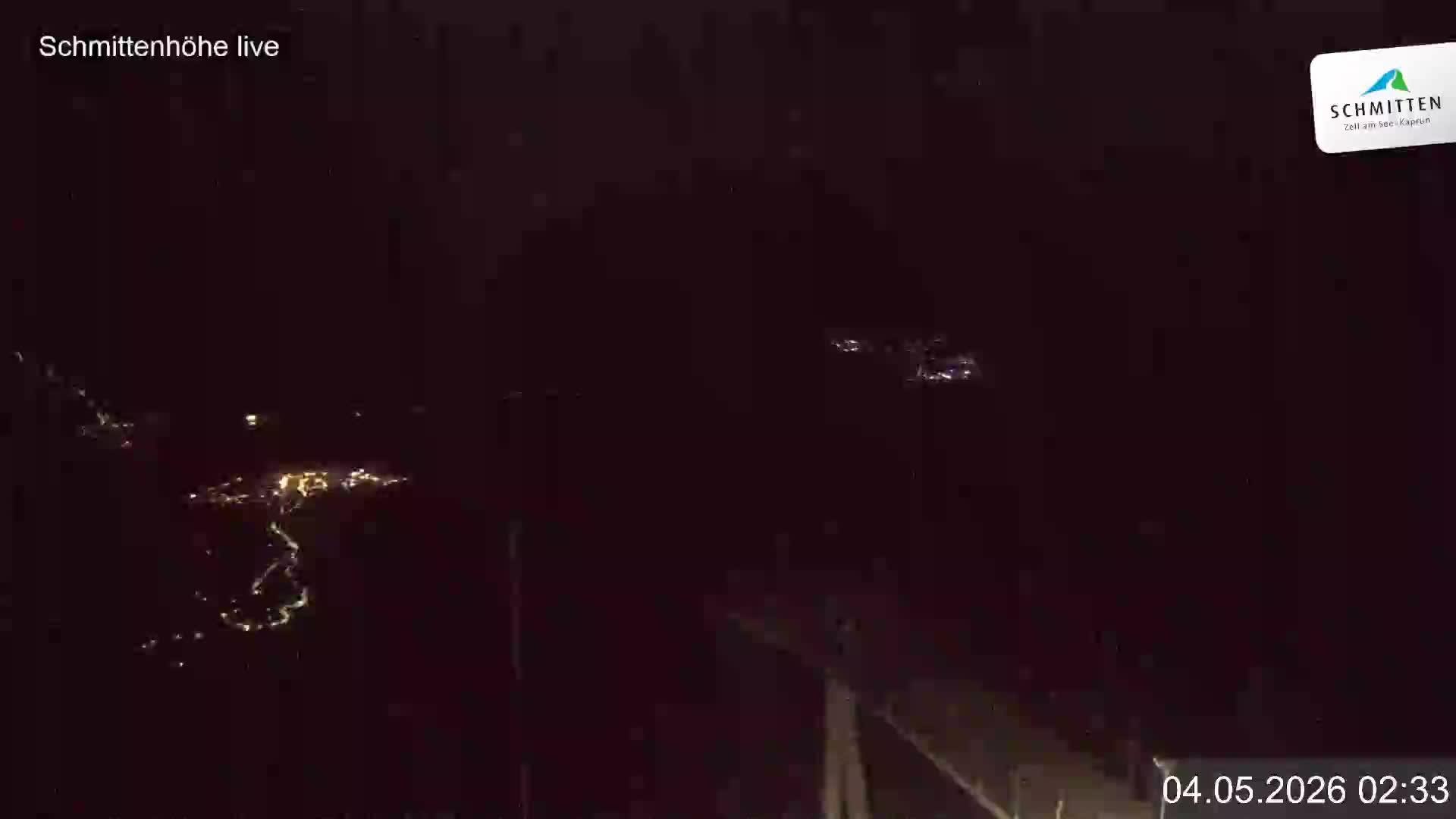 Archiv Foto Webcam Blick vom Gipfel der Schmittenhöhe