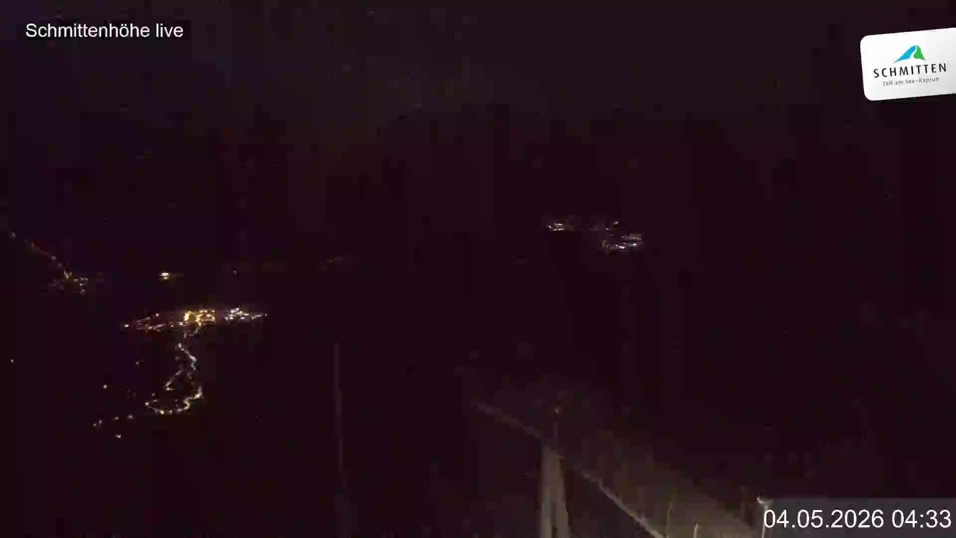 Archiv Foto Webcam Blick vom Gipfel der Schmittenhöhe