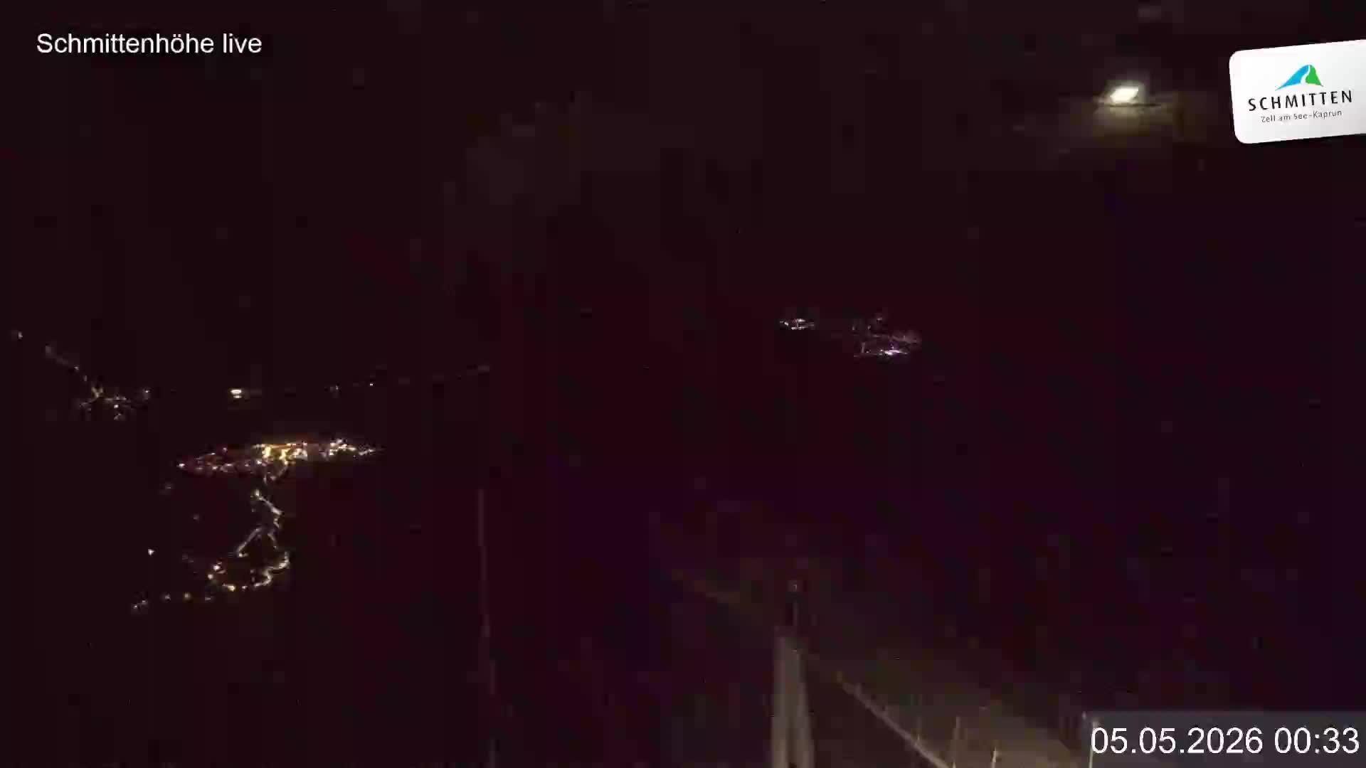 Archiv Foto Webcam Blick vom Gipfel der Schmittenhöhe