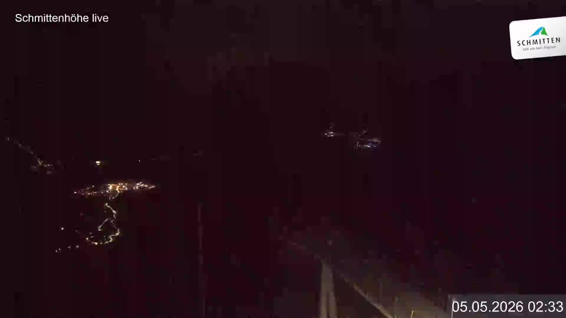 Archiv Foto Webcam Blick vom Gipfel der Schmittenhöhe