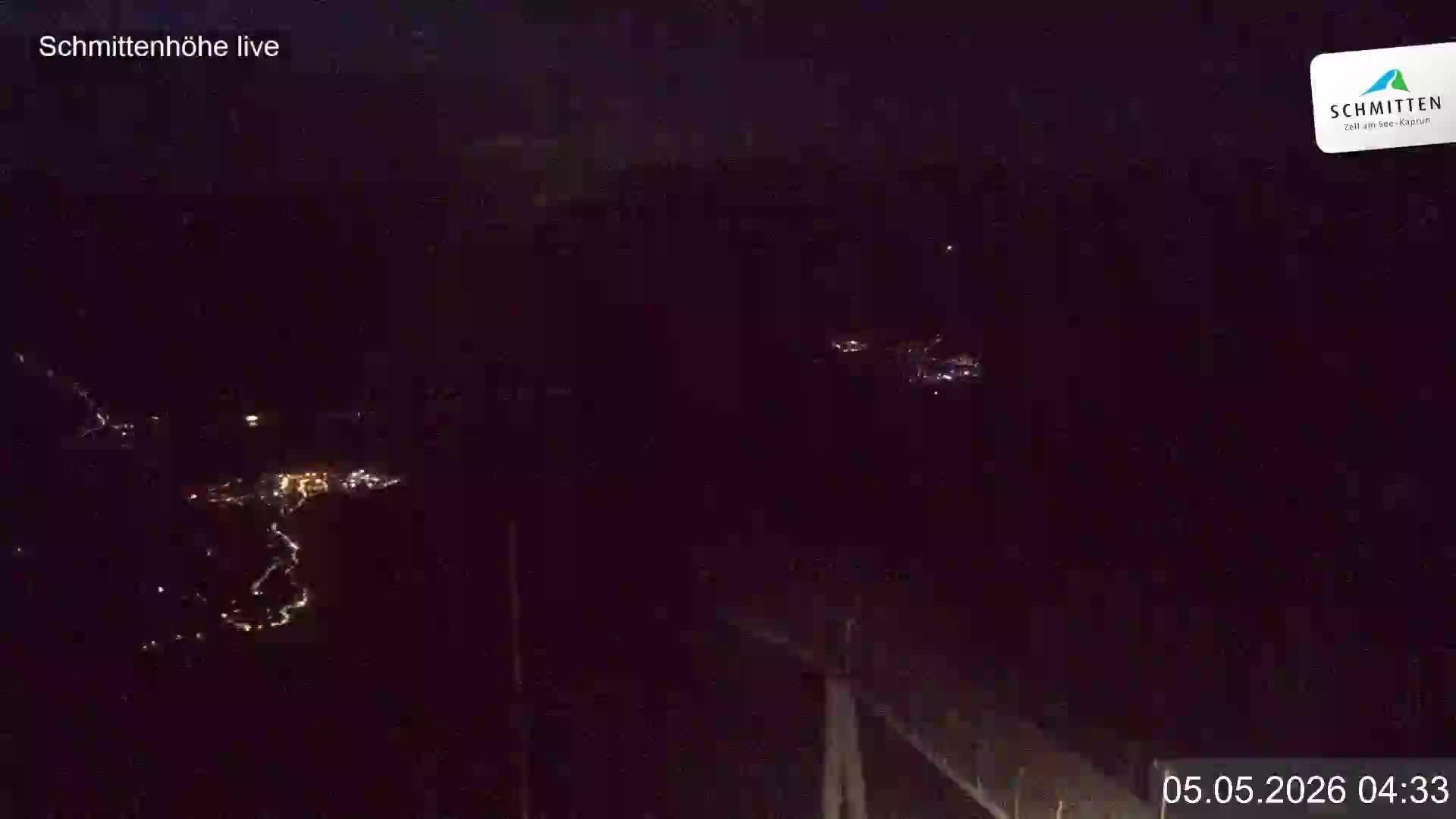 Archiv Foto Webcam Blick vom Gipfel der Schmittenhöhe