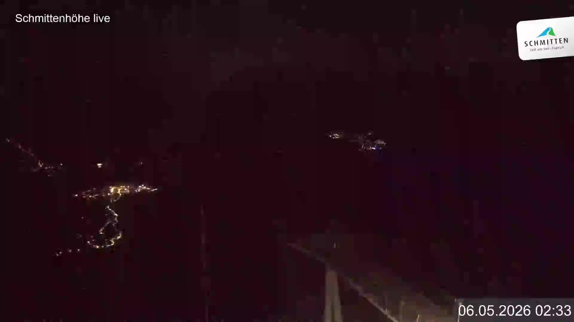 Archiv Foto Webcam Blick vom Gipfel der Schmittenhöhe