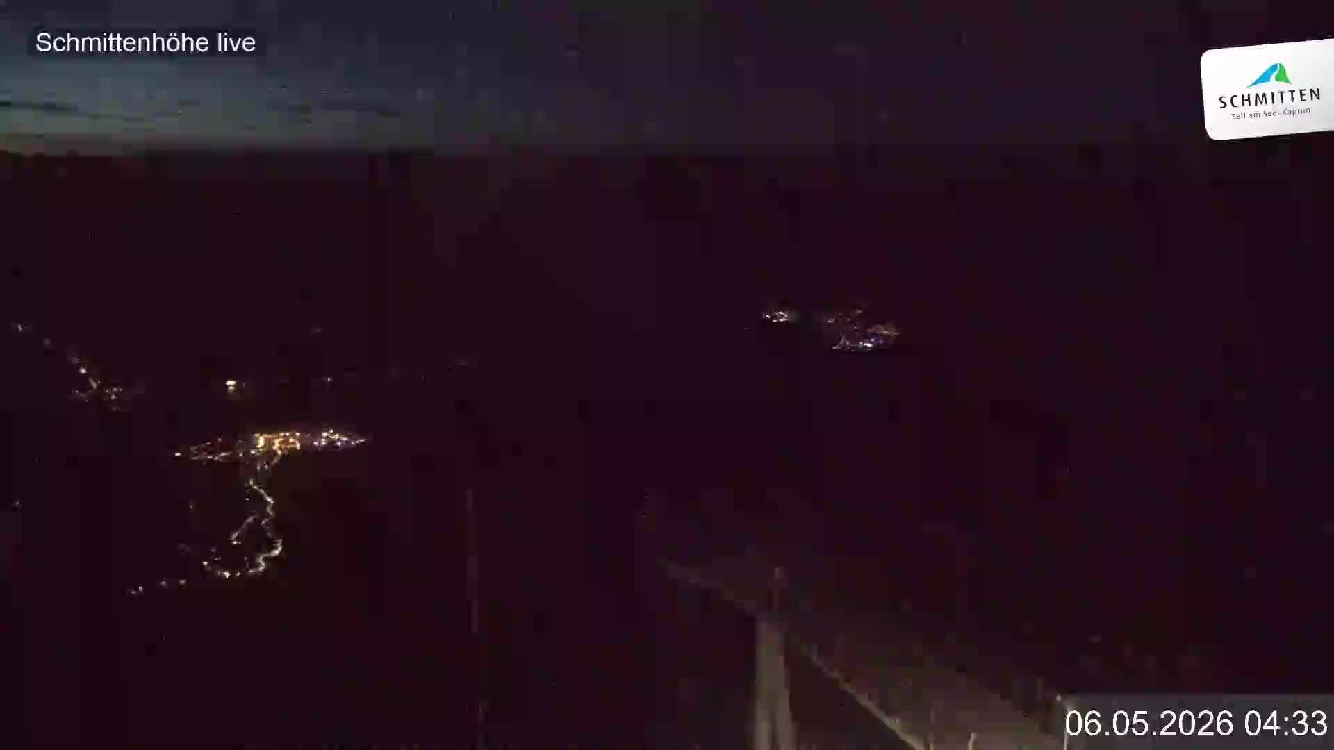 Archiv Foto Webcam Blick vom Gipfel der Schmittenhöhe