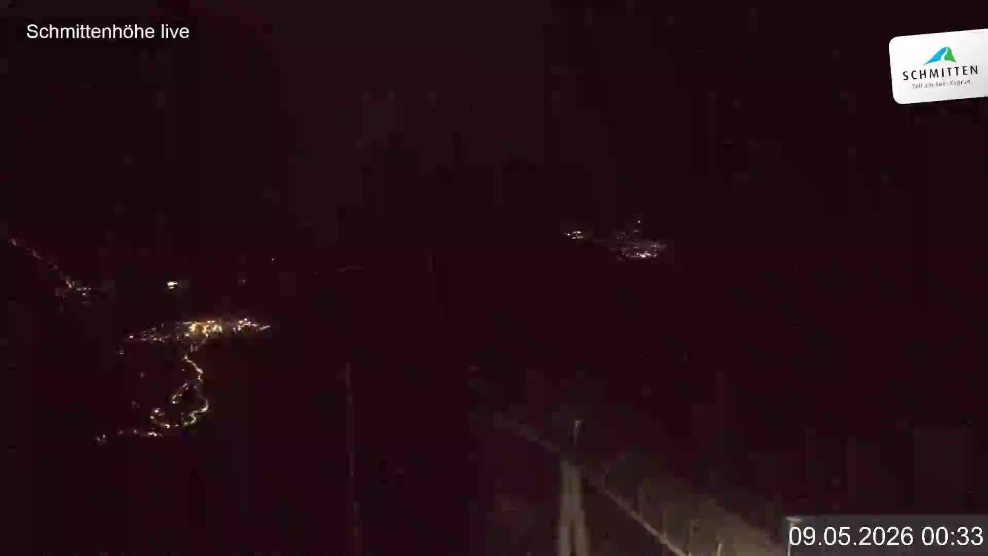 Archiv Foto Webcam Blick vom Gipfel der Schmittenhöhe