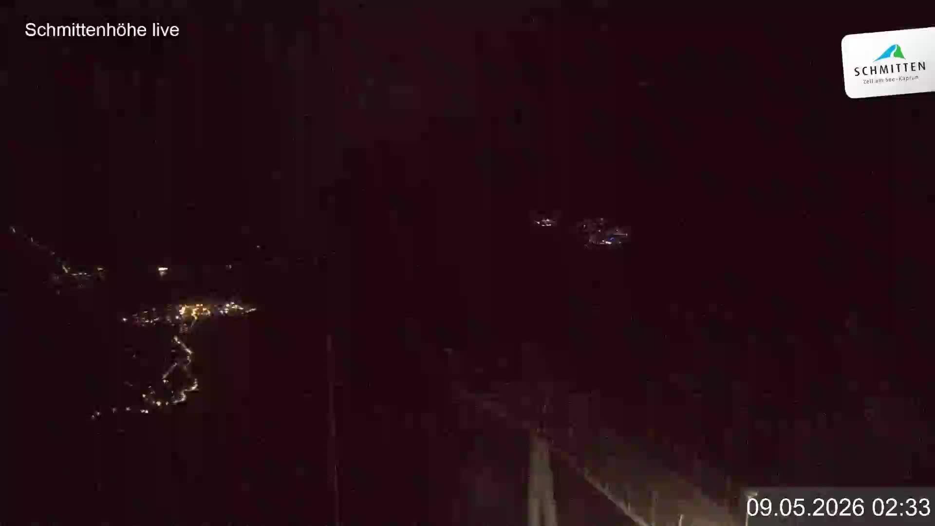 Archiv Foto Webcam Blick vom Gipfel der Schmittenhöhe