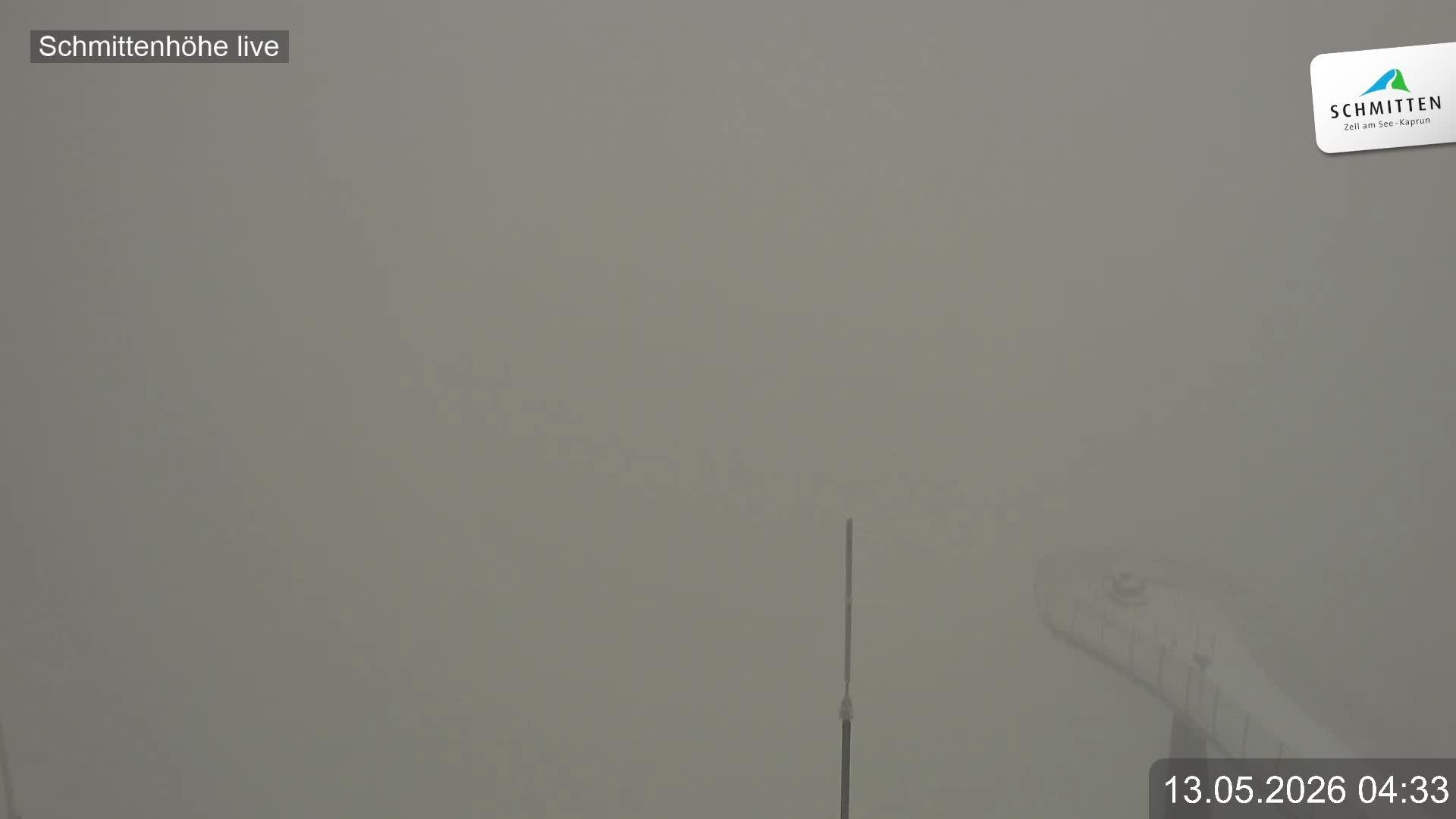 Archiv Foto Webcam Blick vom Gipfel der Schmittenhöhe
