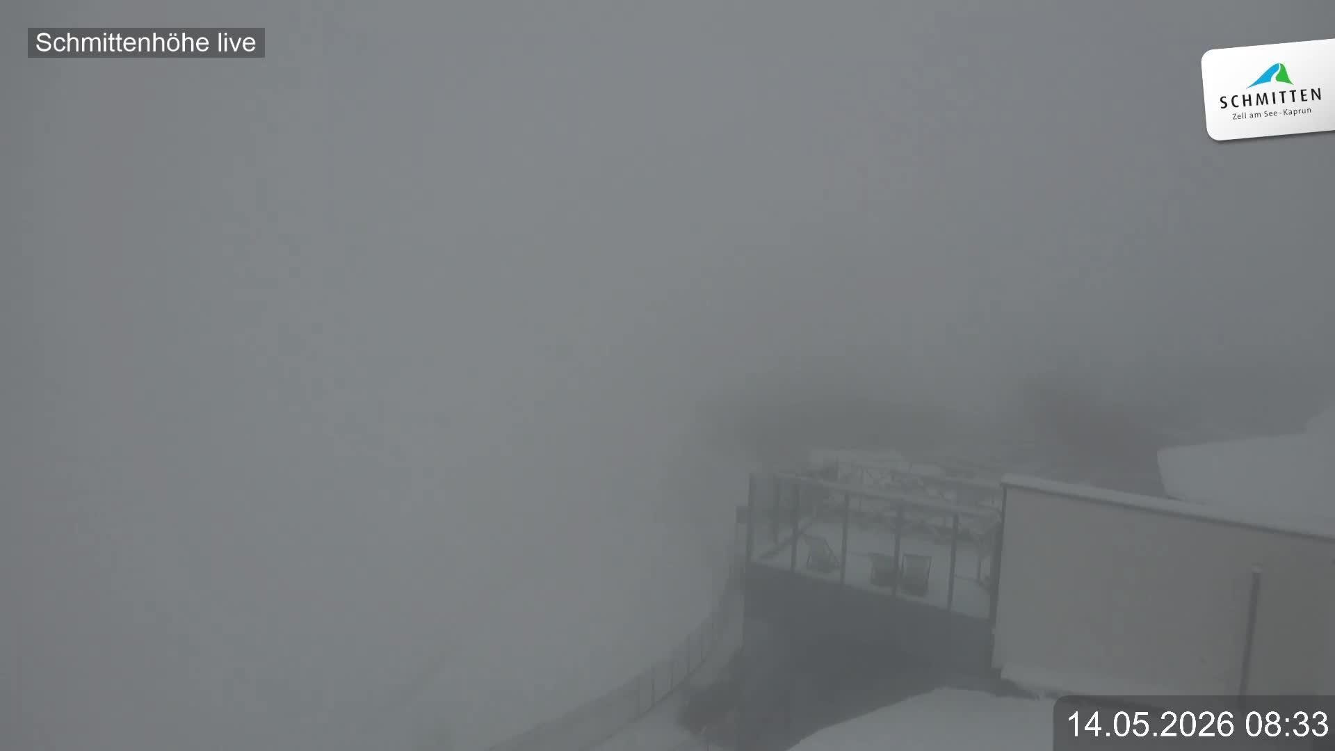 Archiv Foto Webcam Blick vom Gipfel der Schmittenhöhe