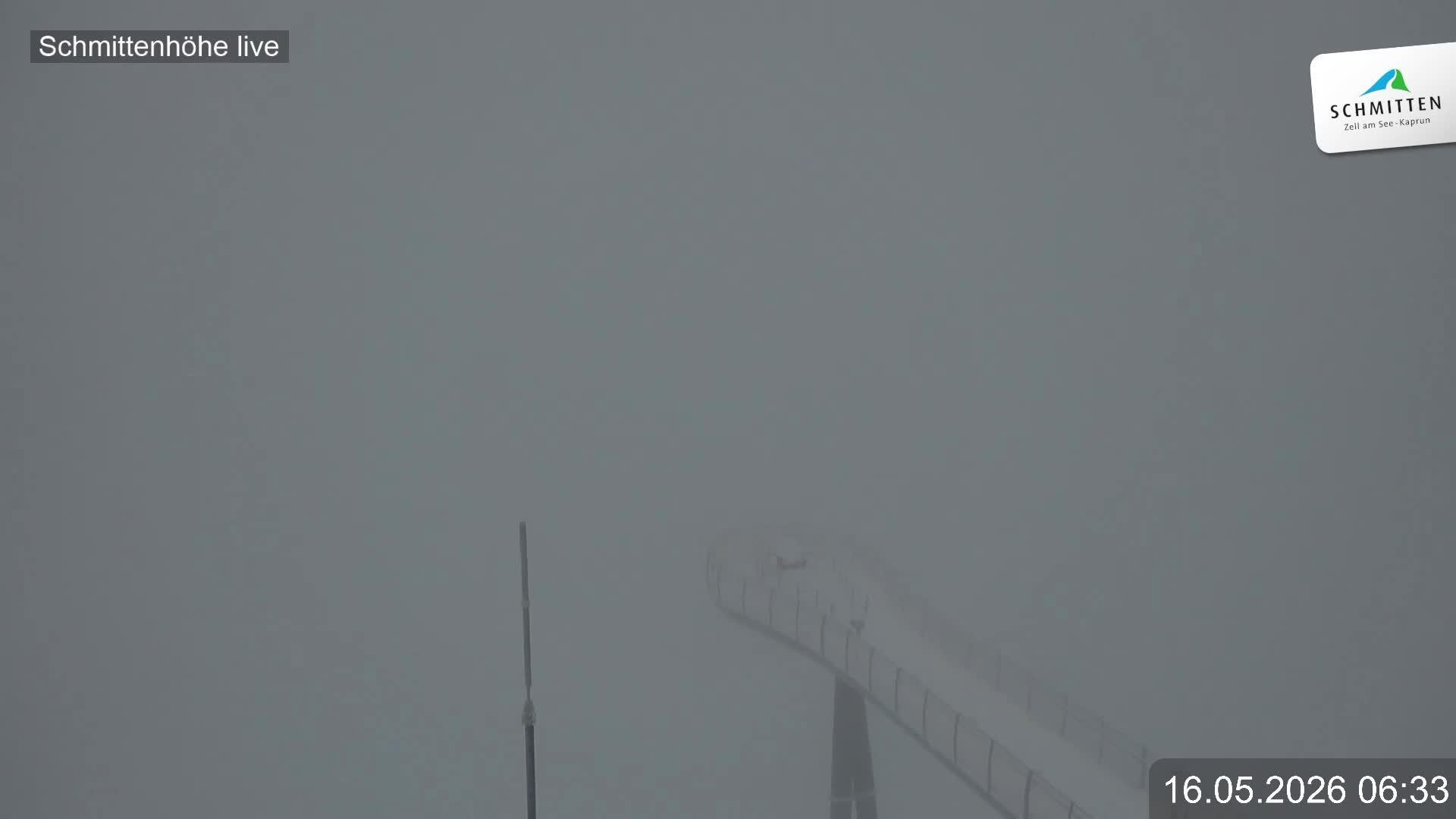 Archiv Foto Webcam Blick vom Gipfel der Schmittenhöhe