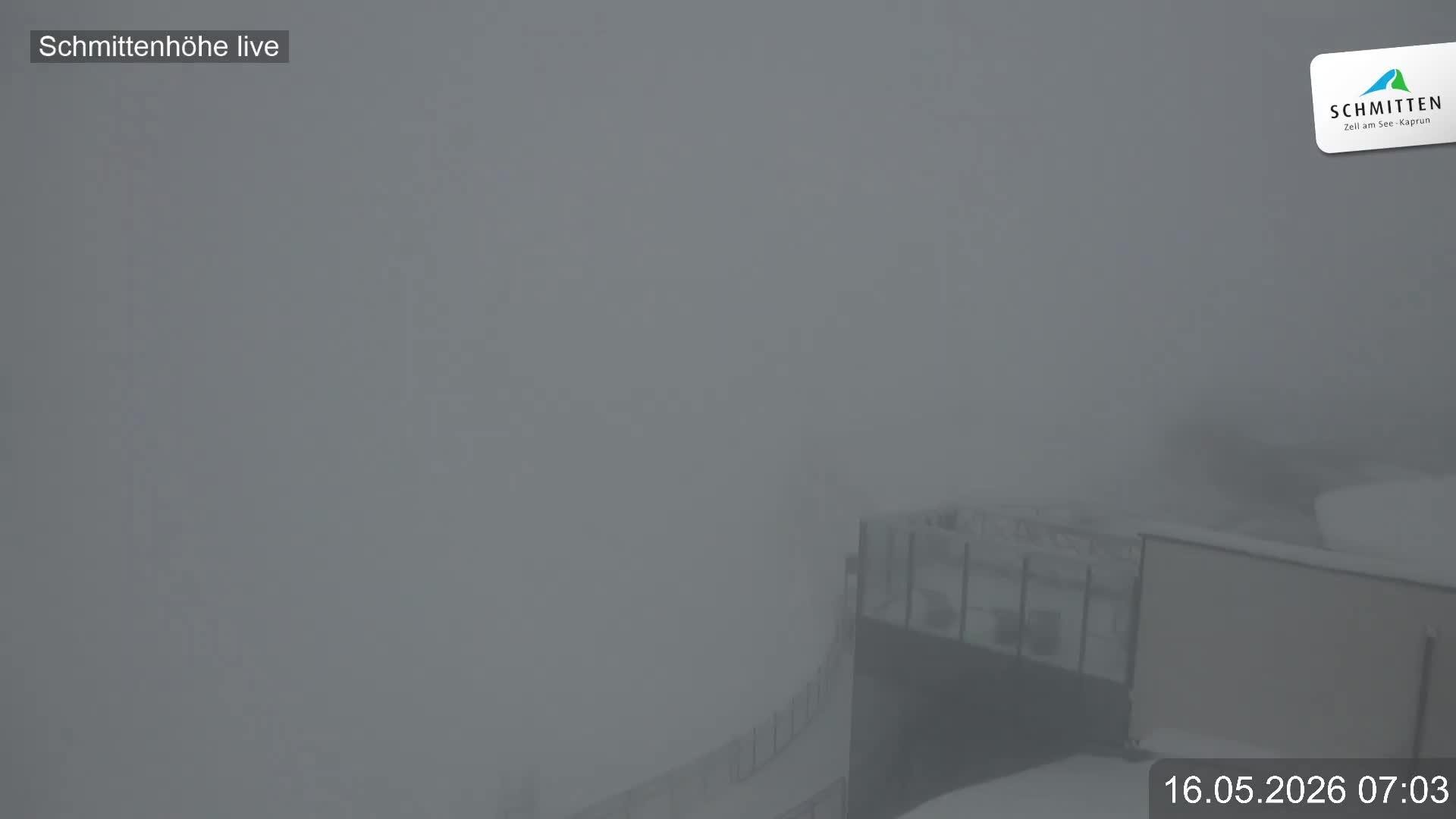 Archiv Foto Webcam Blick vom Gipfel der Schmittenhöhe