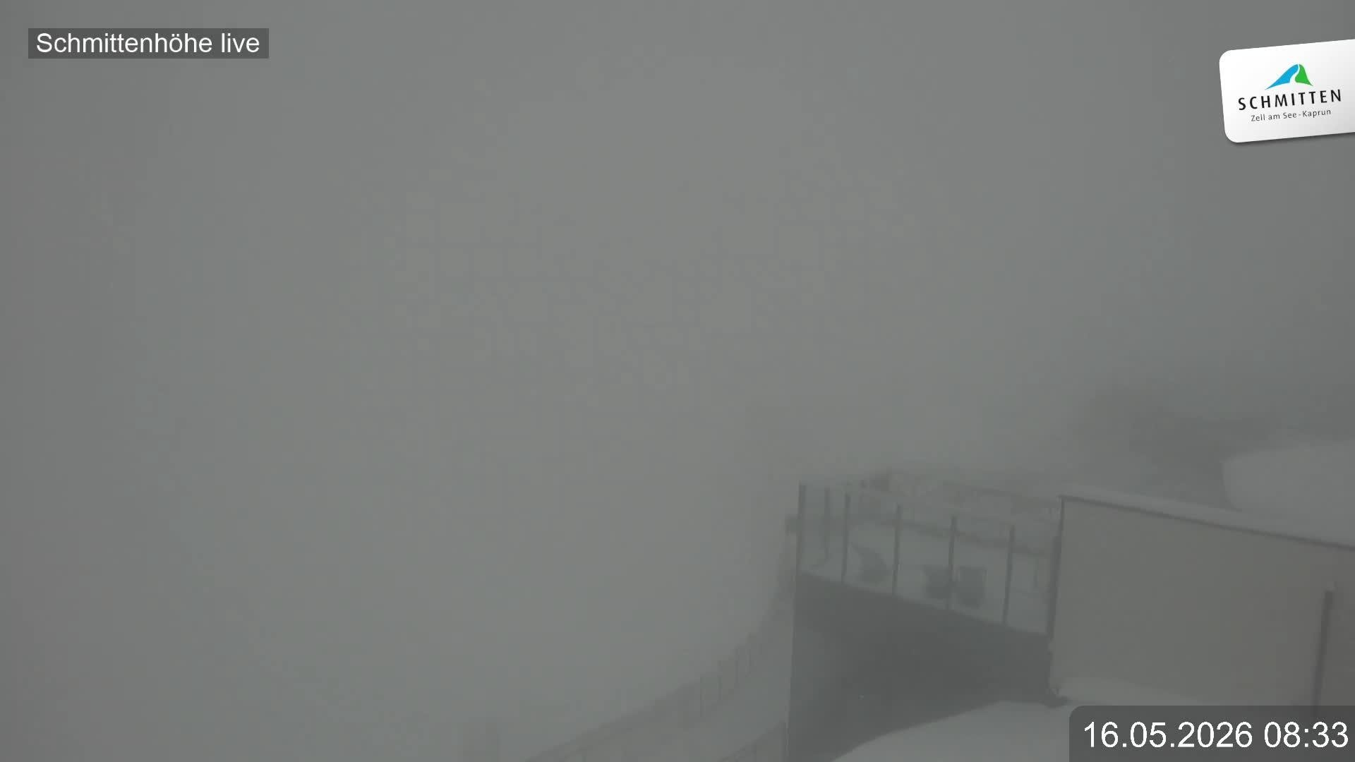 Archiv Foto Webcam Blick vom Gipfel der Schmittenhöhe