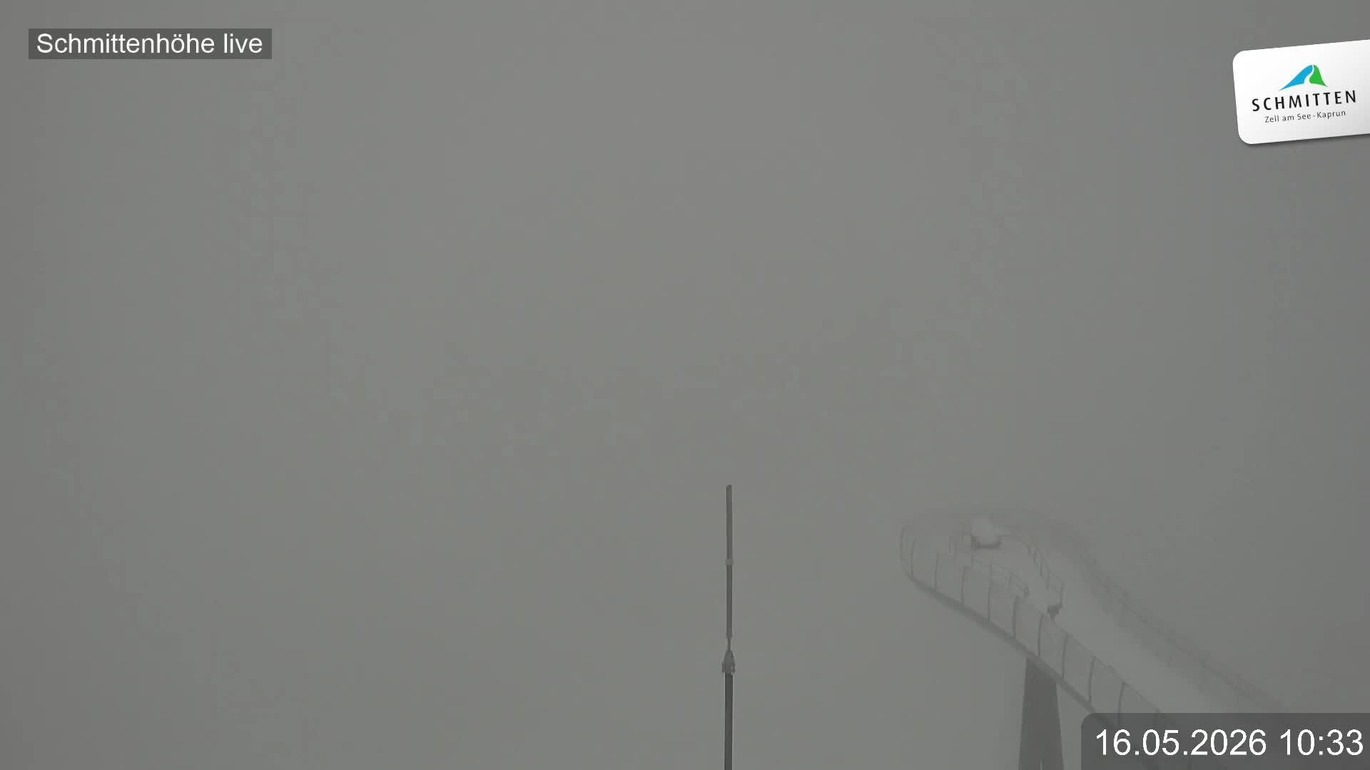 Archiv Foto Webcam Blick vom Gipfel der Schmittenhöhe