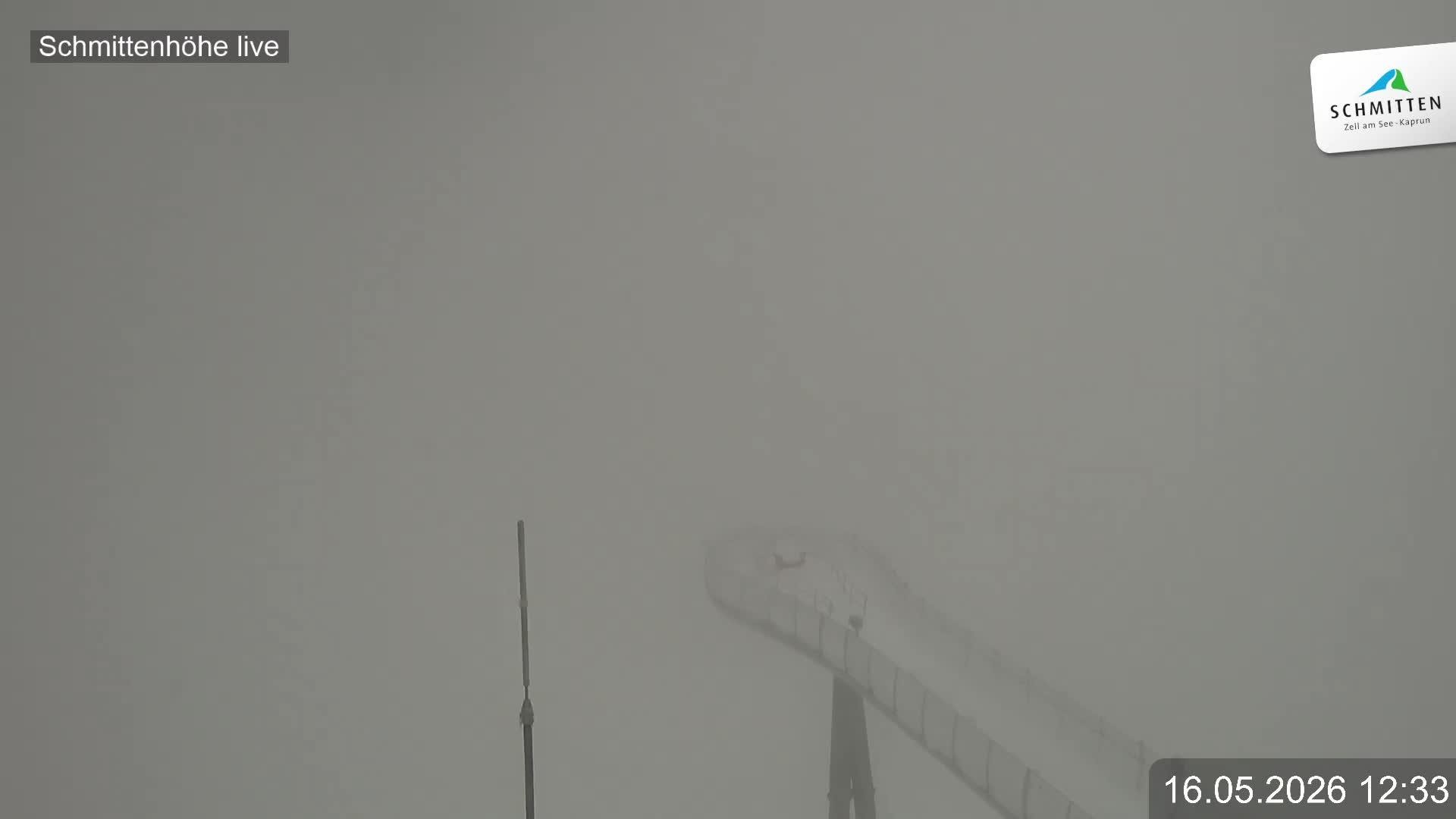 Archiv Foto Webcam Blick vom Gipfel der Schmittenhöhe