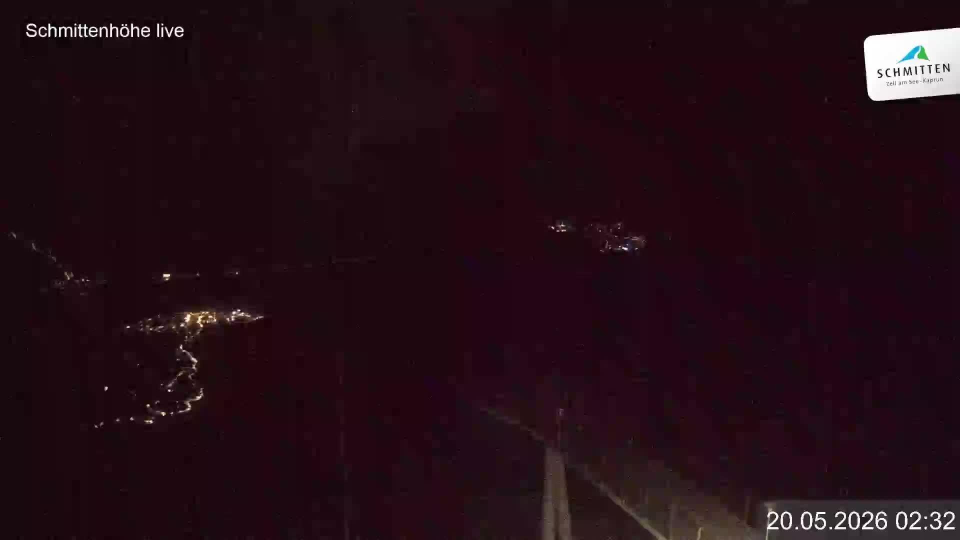 Archiv Foto Webcam Blick vom Gipfel der Schmittenhöhe