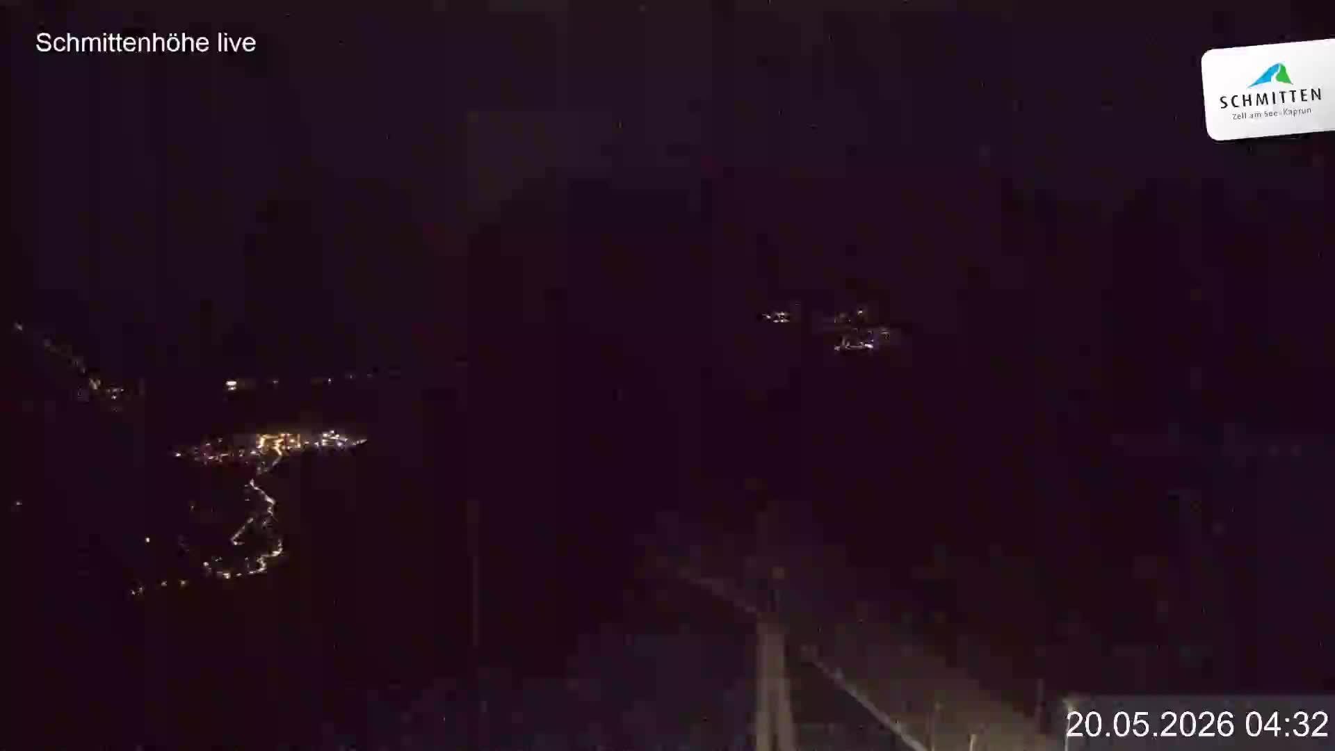 Archiv Foto Webcam Blick vom Gipfel der Schmittenhöhe