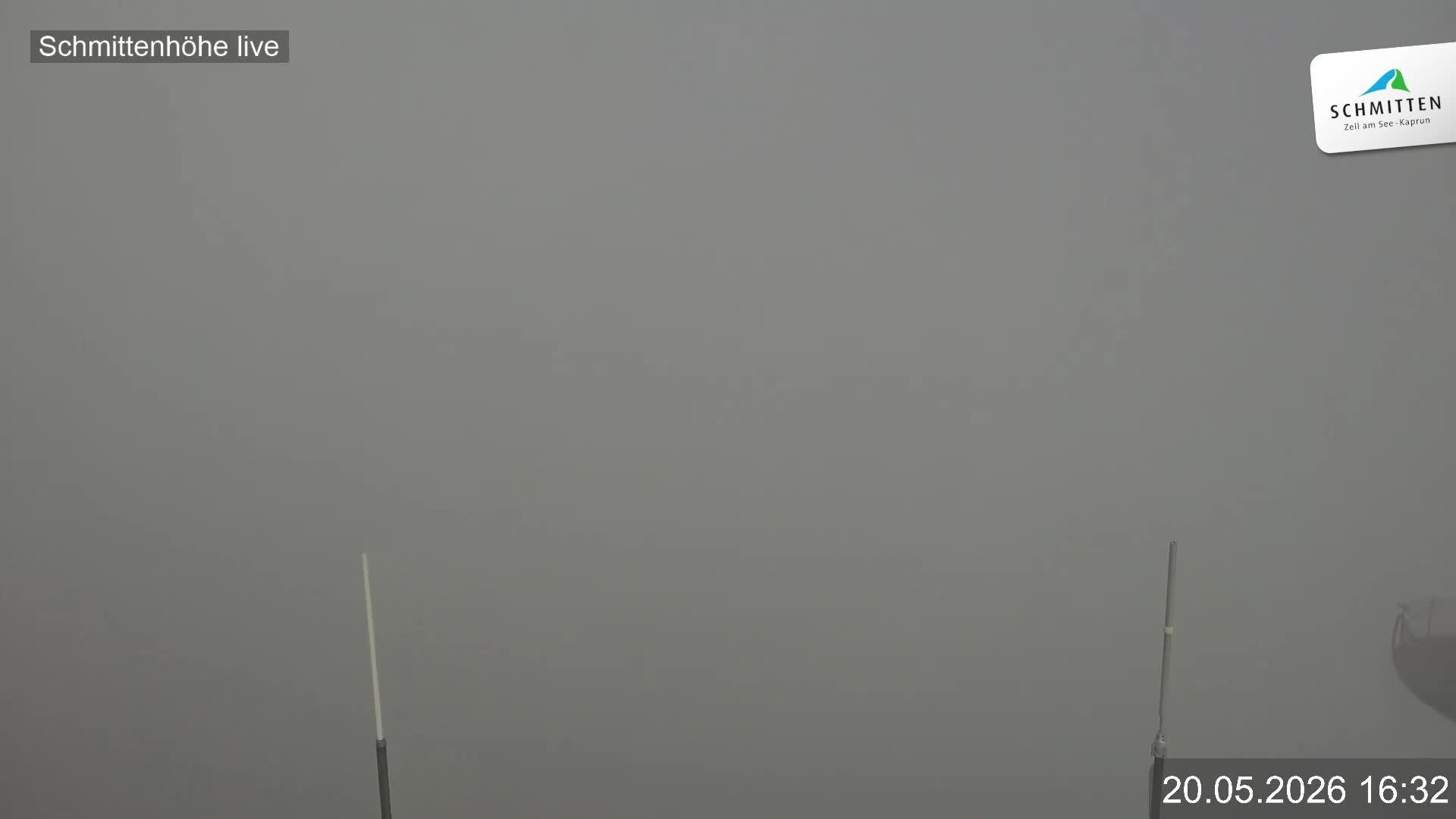 Archiv Foto Webcam Blick vom Gipfel der Schmittenhöhe