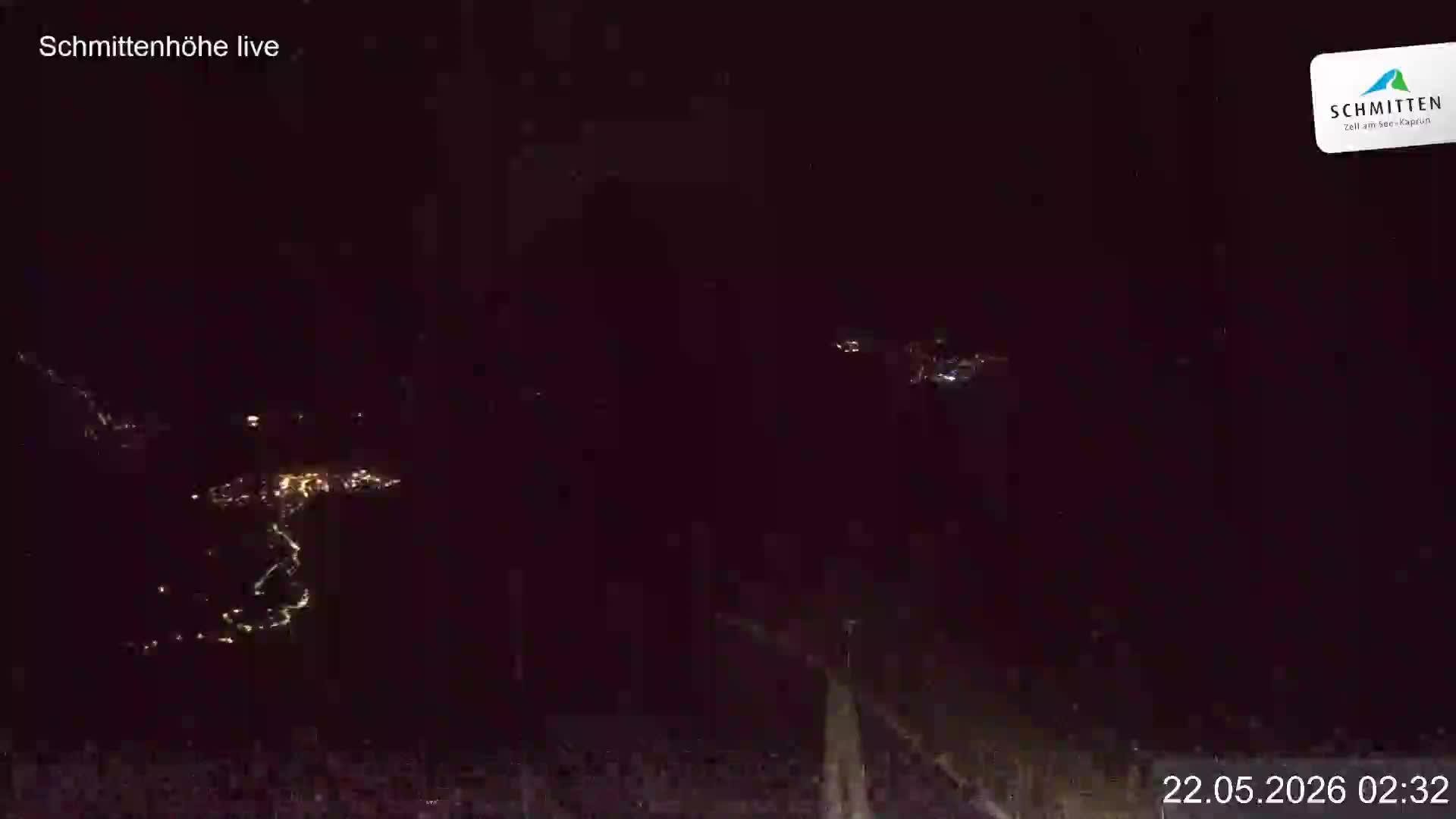 Archiv Foto Webcam Blick vom Gipfel der Schmittenhöhe