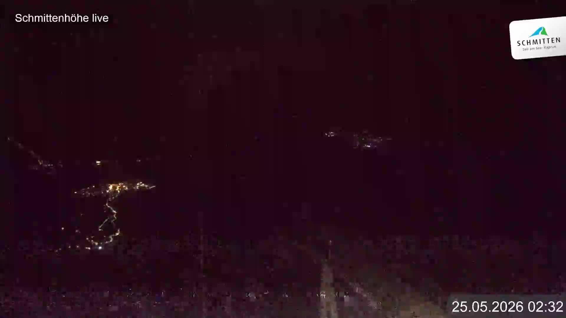 Archiv Foto Webcam Blick vom Gipfel der Schmittenhöhe