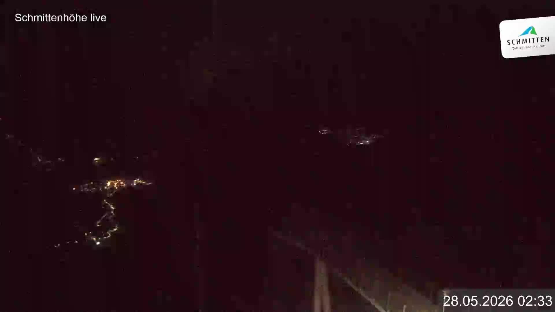 Archiv Foto Webcam Blick vom Gipfel der Schmittenhöhe