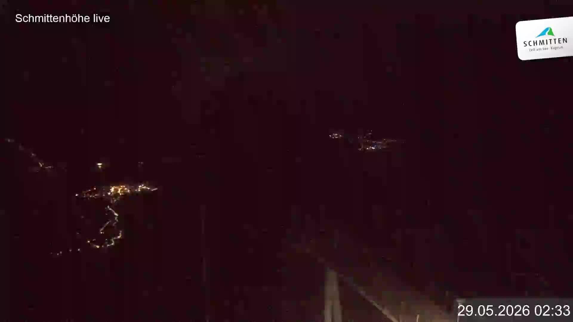 Archiv Foto Webcam Blick vom Gipfel der Schmittenhöhe