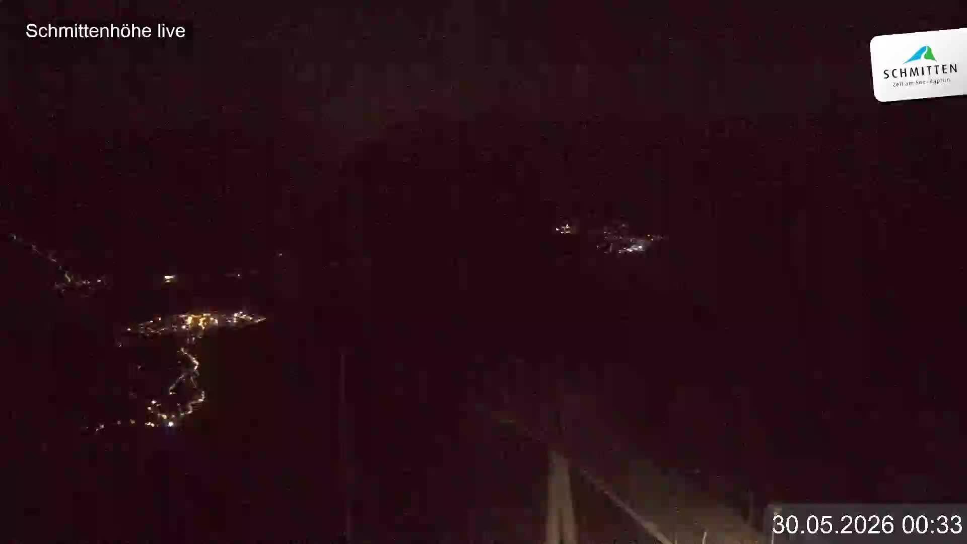 Archiv Foto Webcam Blick vom Gipfel der Schmittenhöhe