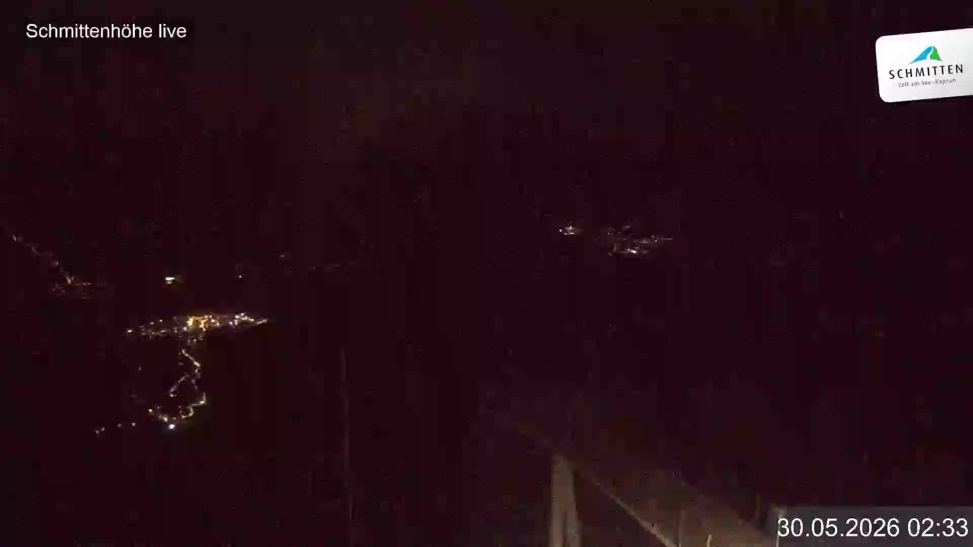 Archiv Foto Webcam Blick vom Gipfel der Schmittenhöhe
