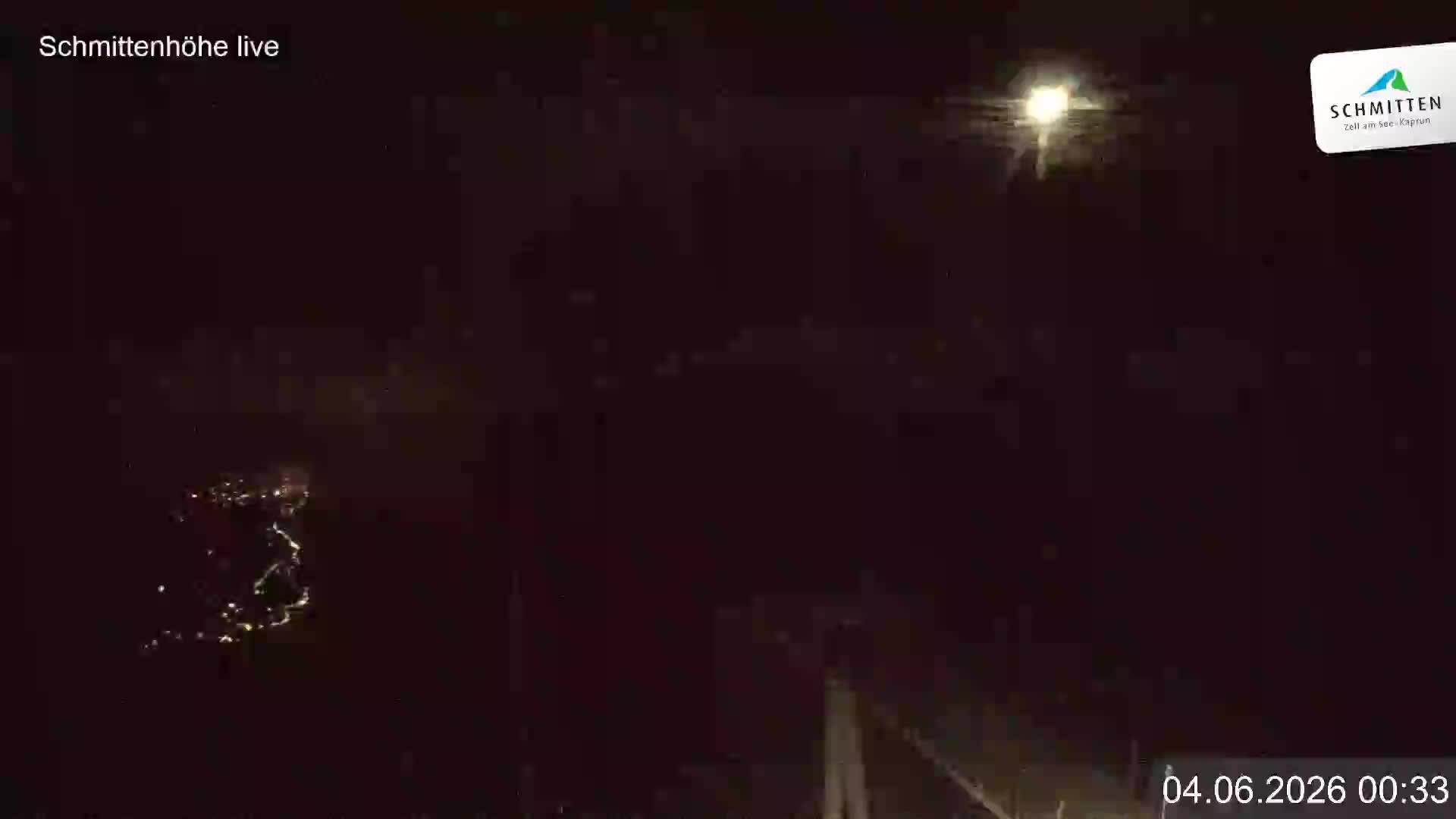Archiv Foto Webcam Blick vom Gipfel der Schmittenhöhe