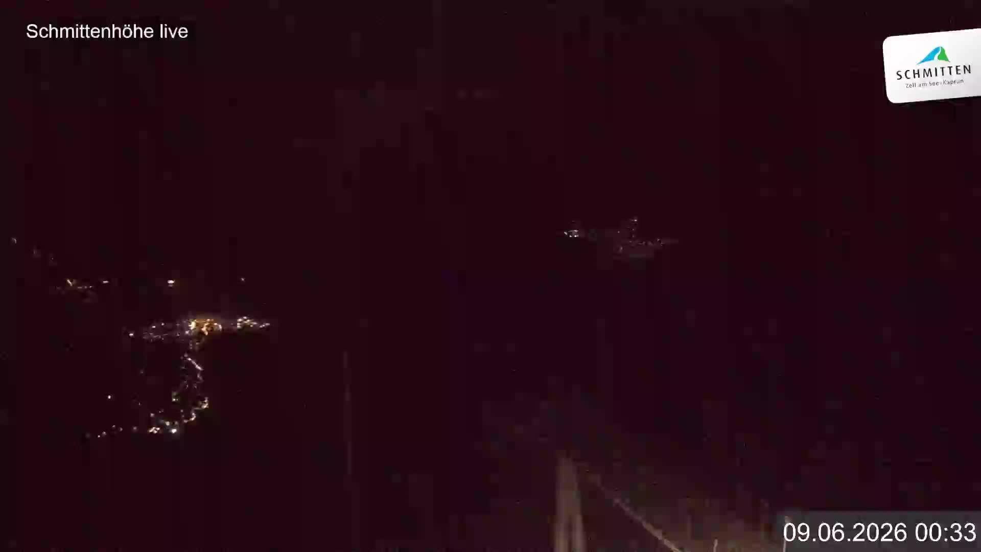 Archiv Foto Webcam Blick vom Gipfel der Schmittenhöhe