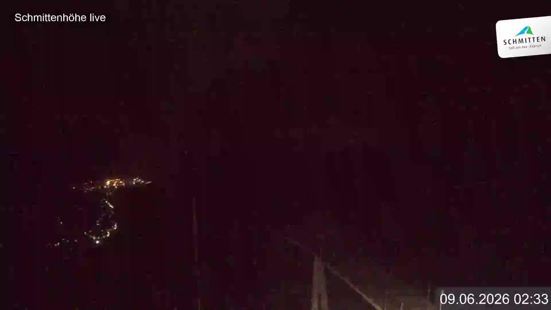 Archiv Foto Webcam Blick vom Gipfel der Schmittenhöhe