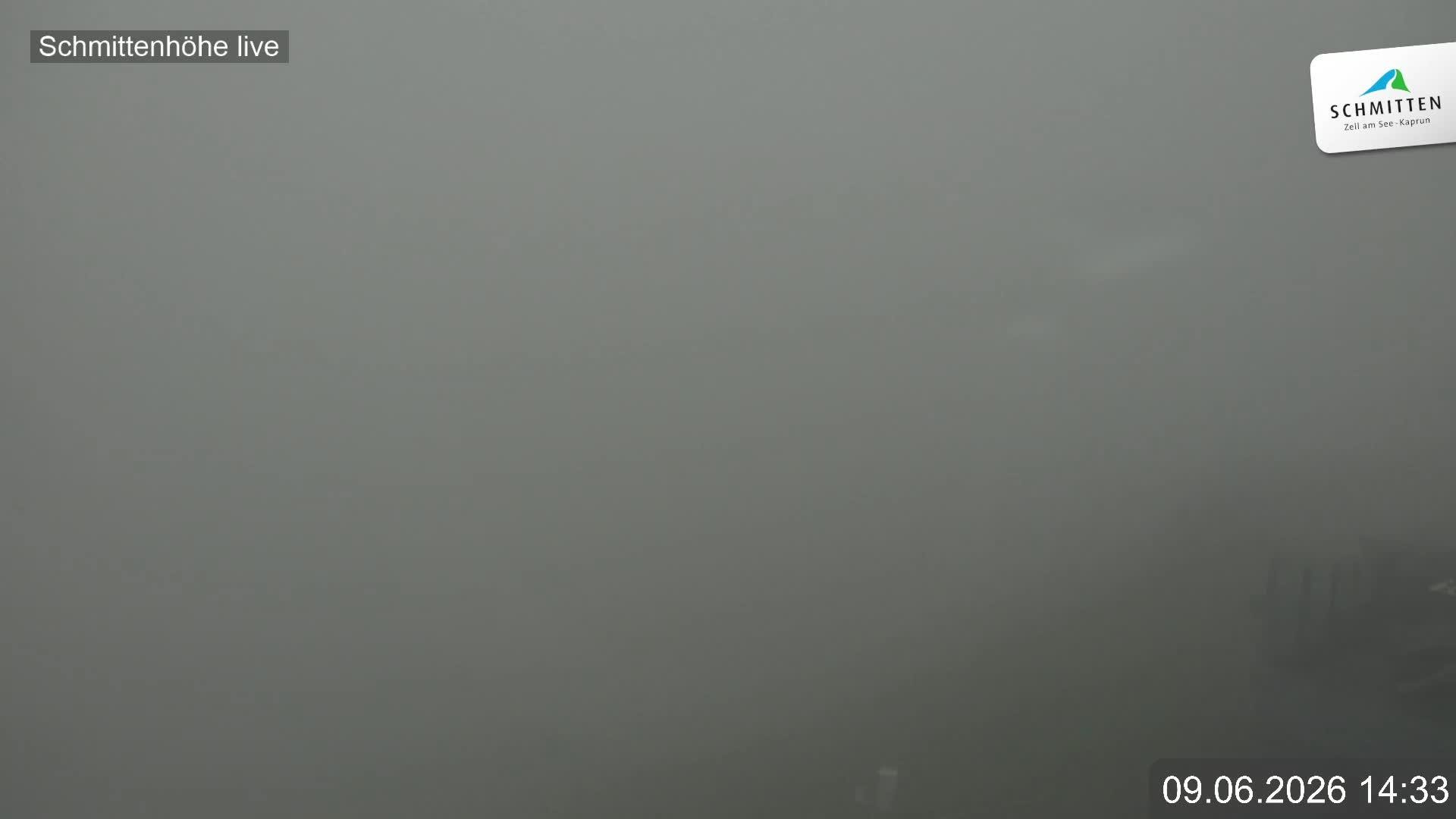 Archiv Foto Webcam Blick vom Gipfel der Schmittenhöhe