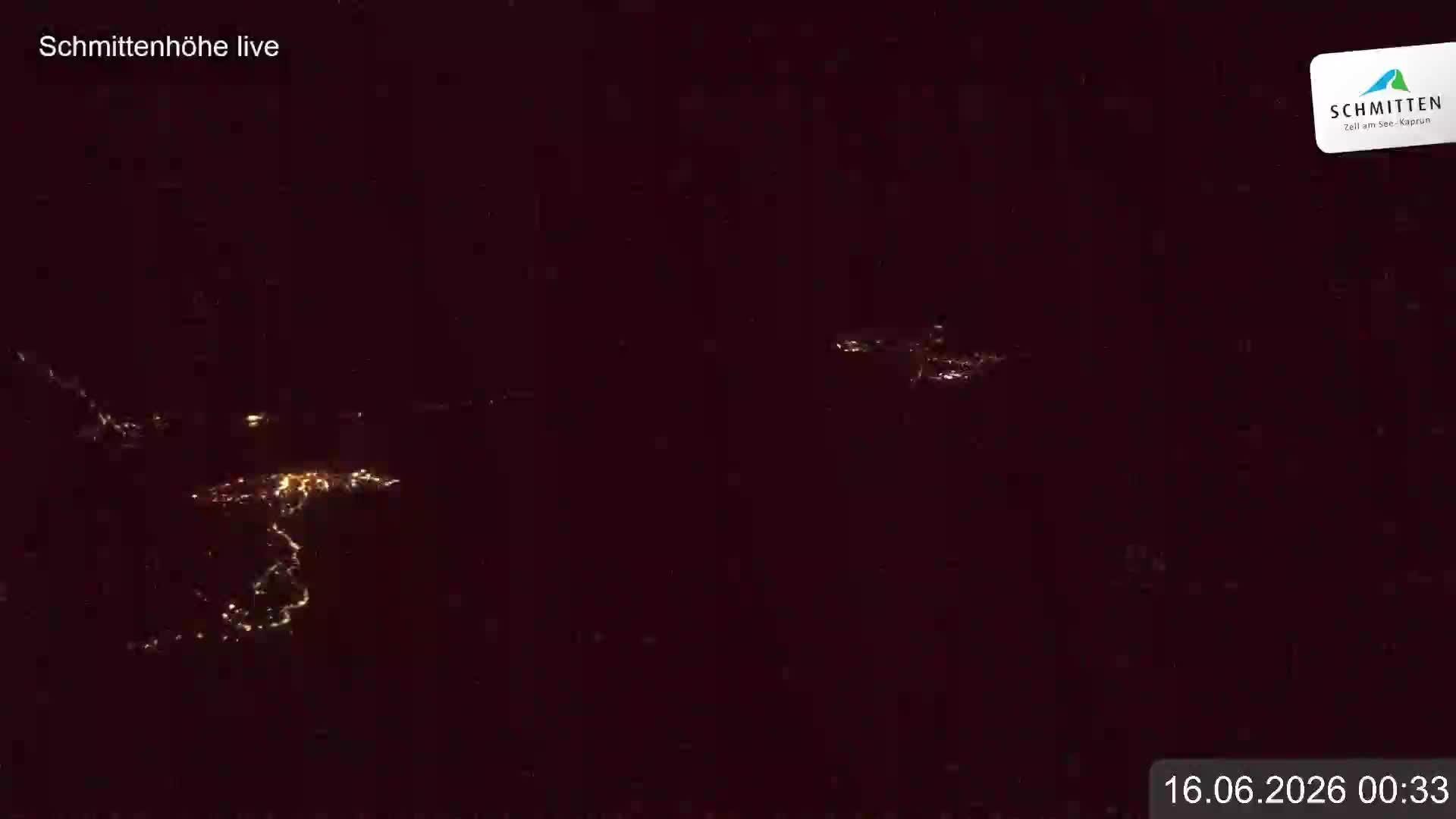 Archiv Foto Webcam Blick vom Gipfel der Schmittenhöhe