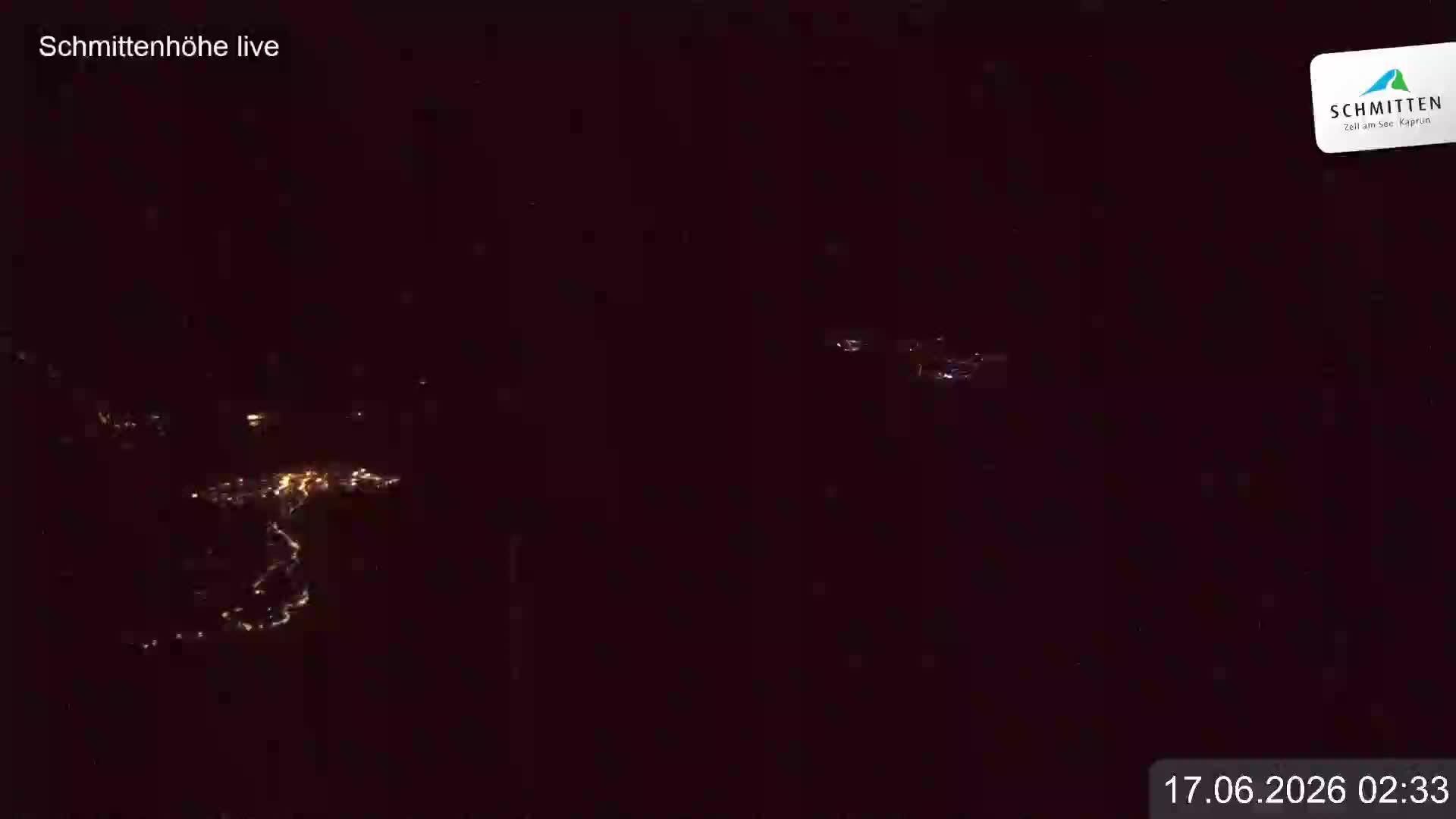 Archiv Foto Webcam Blick vom Gipfel der Schmittenhöhe