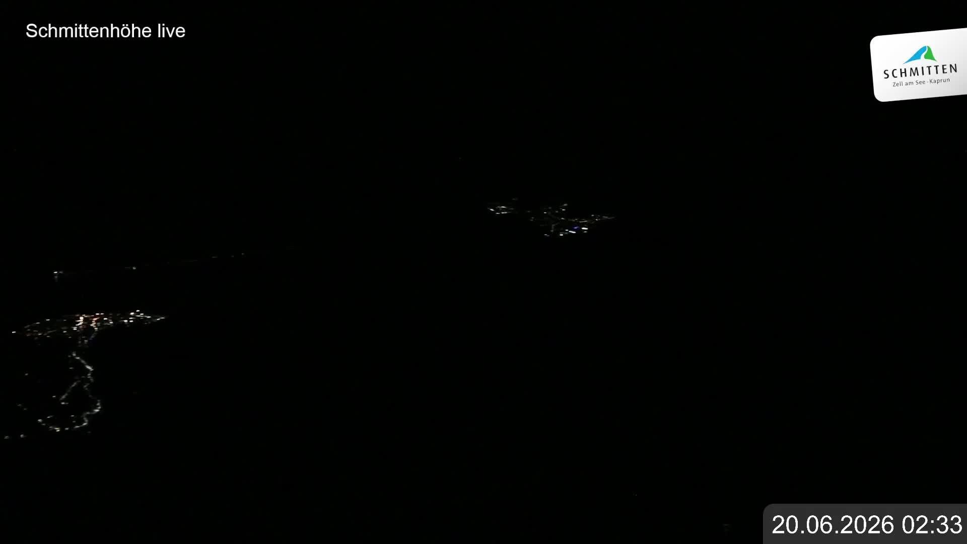 Archiv Foto Webcam Blick vom Gipfel der Schmittenhöhe