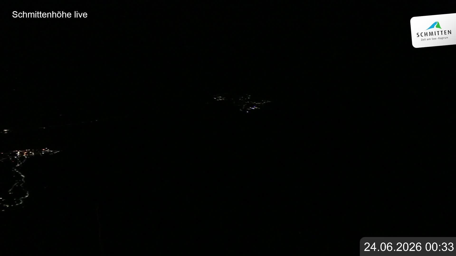 Archiv Foto Webcam Blick vom Gipfel der Schmittenhöhe