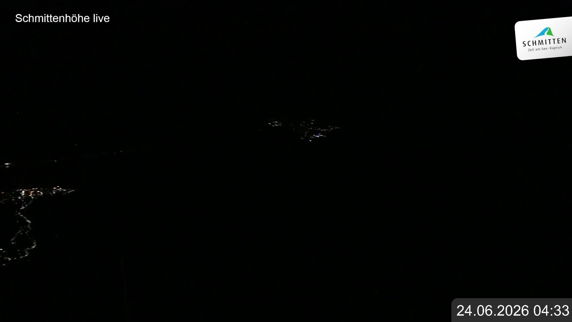 Archiv Foto Webcam Blick vom Gipfel der Schmittenhöhe