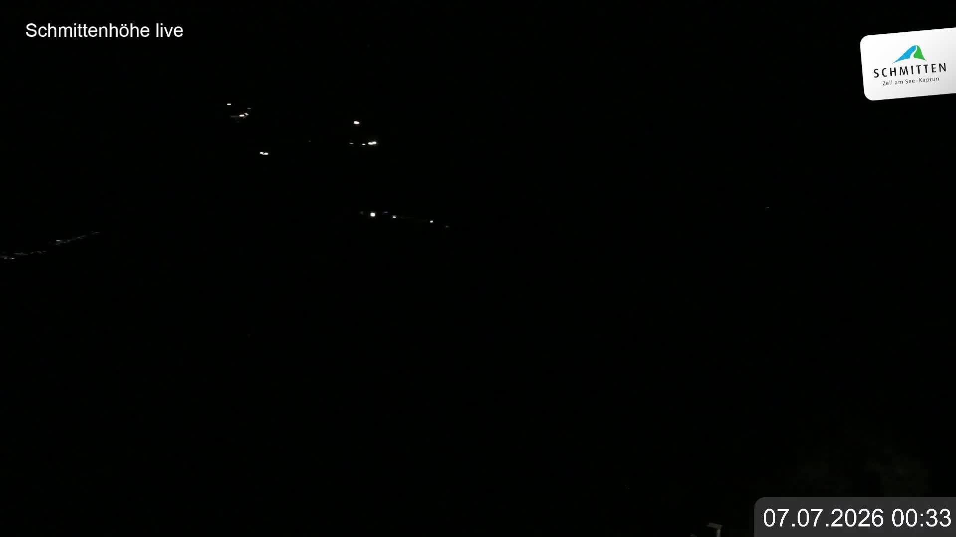 Archiv Foto Webcam Blick vom Gipfel der Schmittenhöhe