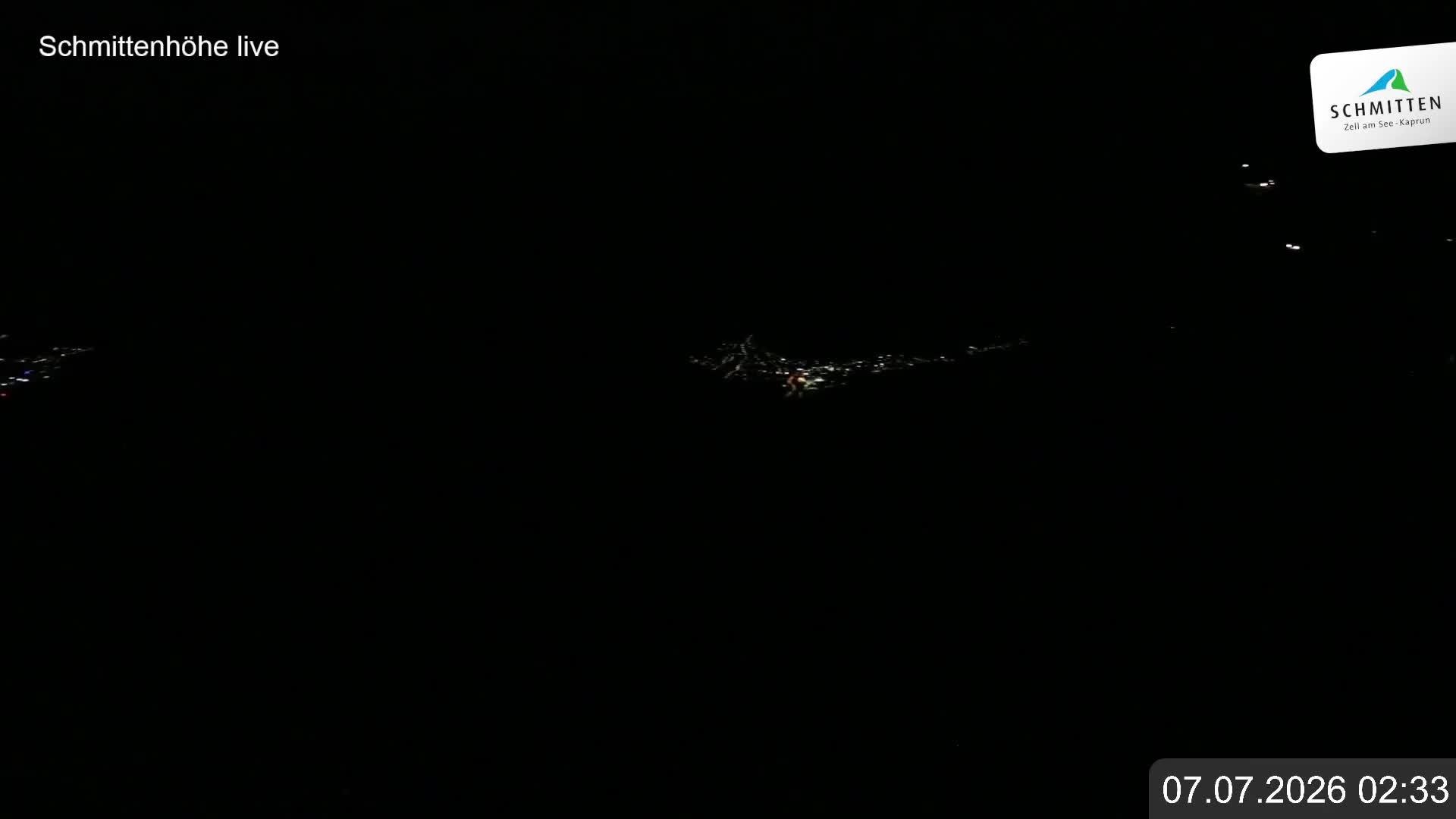 Archiv Foto Webcam Blick vom Gipfel der Schmittenhöhe