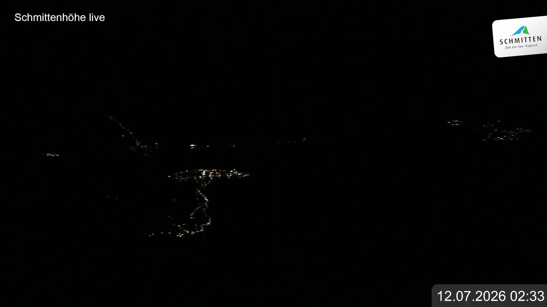 Archiv Foto Webcam Blick vom Gipfel der Schmittenhöhe