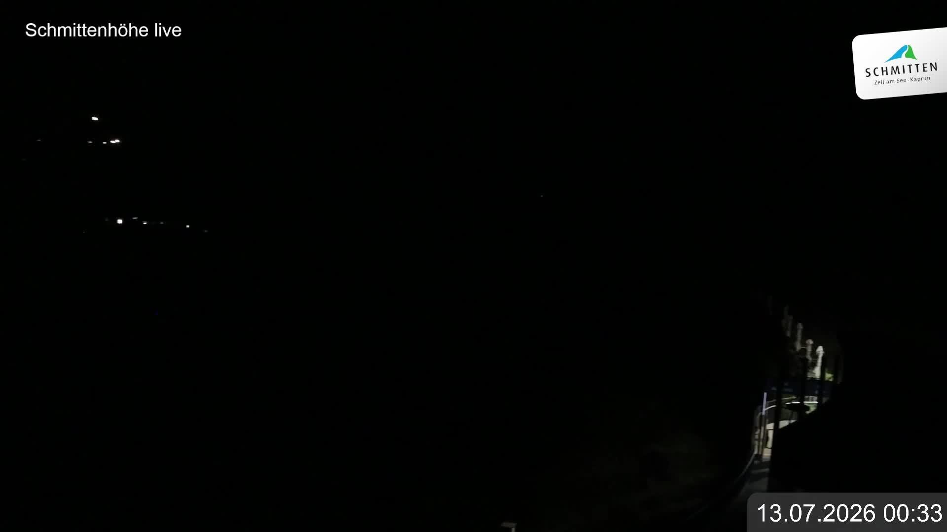Archiv Foto Webcam Blick vom Gipfel der Schmittenhöhe