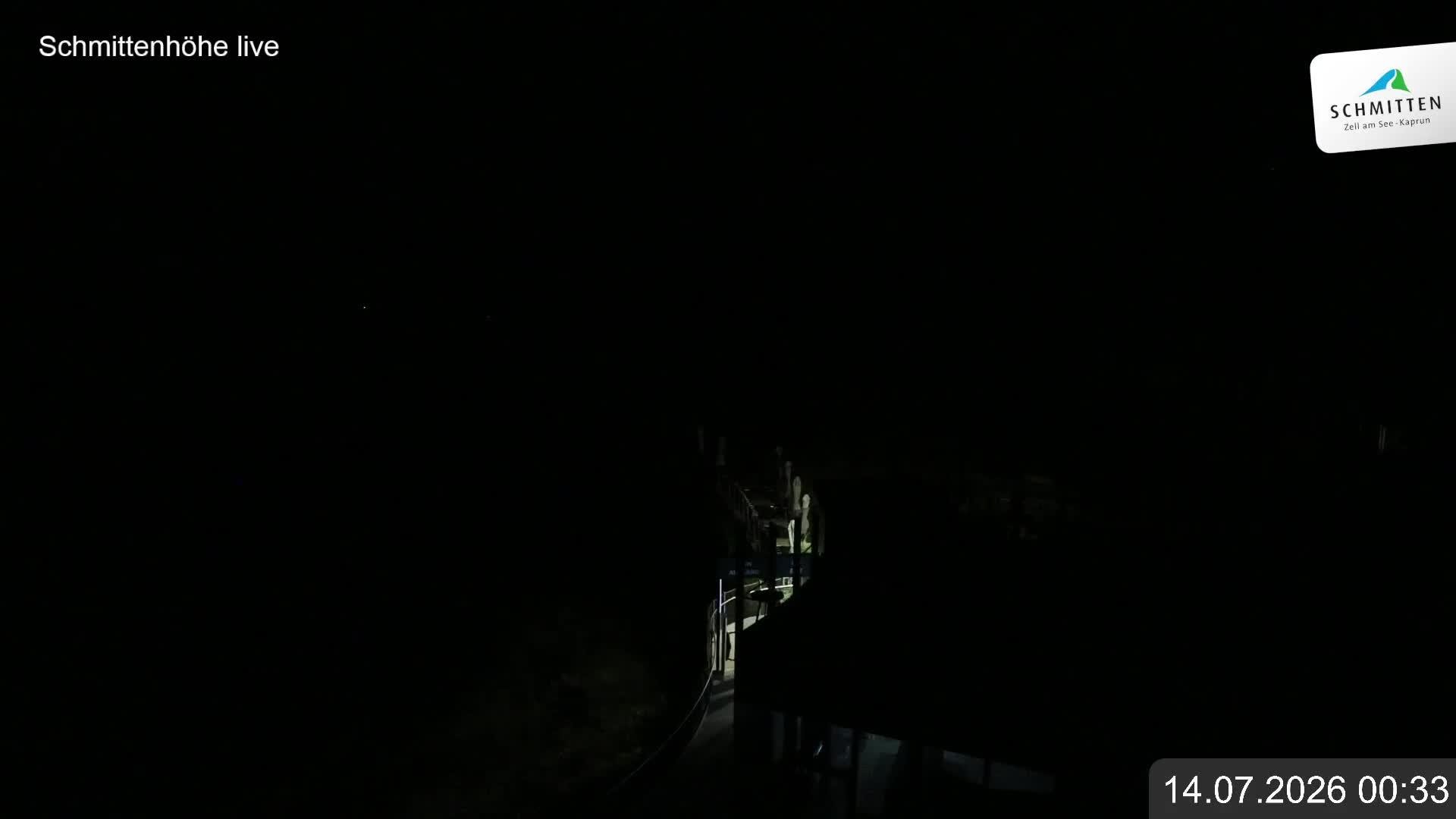 Archiv Foto Webcam Blick vom Gipfel der Schmittenhöhe